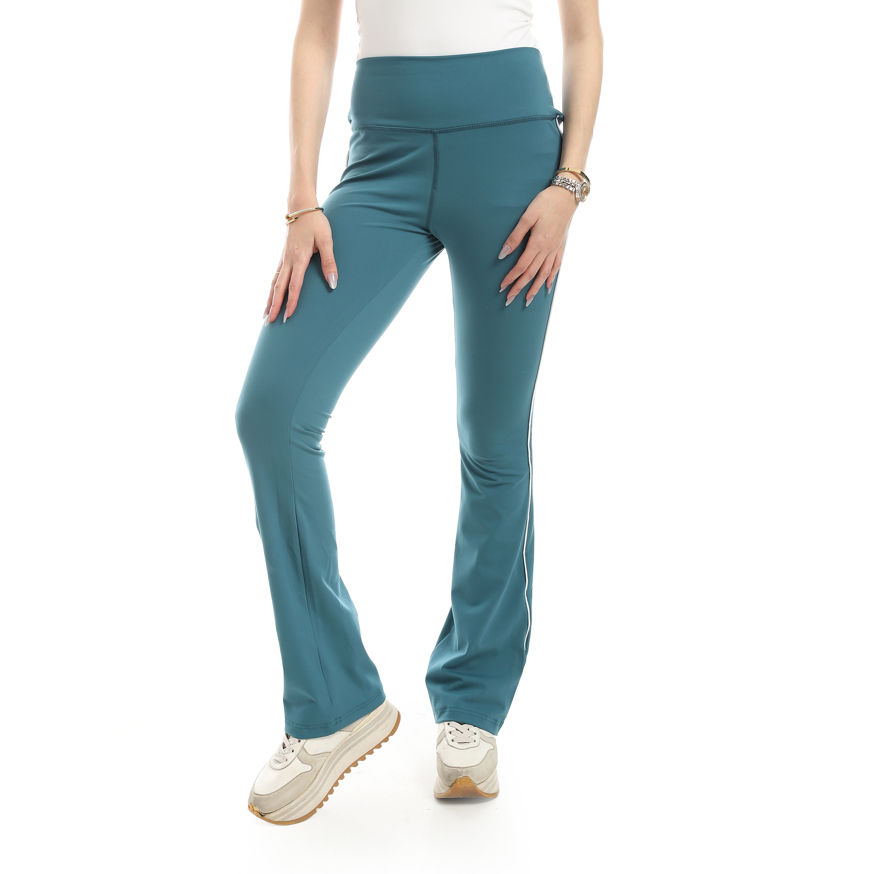 بنطلون اكتف حريمي رياضي - فيروزي