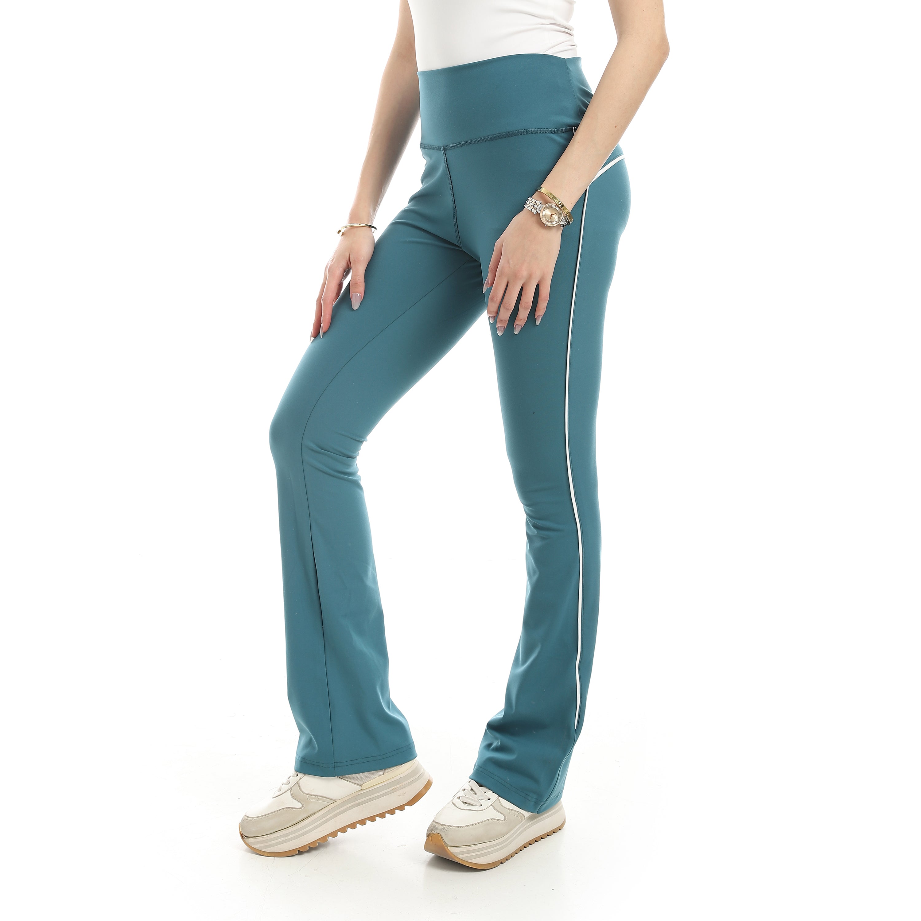 بنطلون اكتف حريمي رياضي - فيروزي