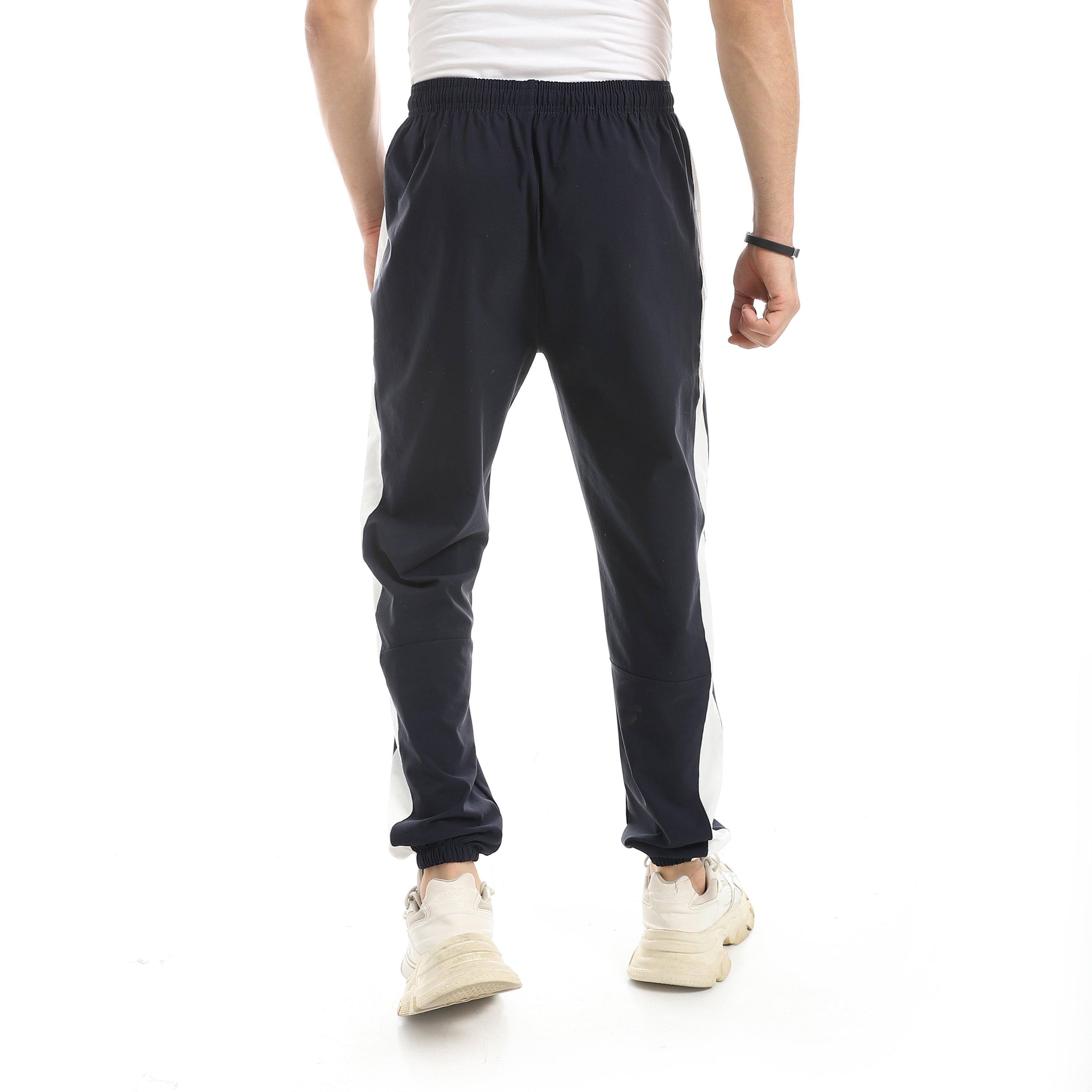ACTIV MEN'S ELASTIC LEG PANTS - NAVY