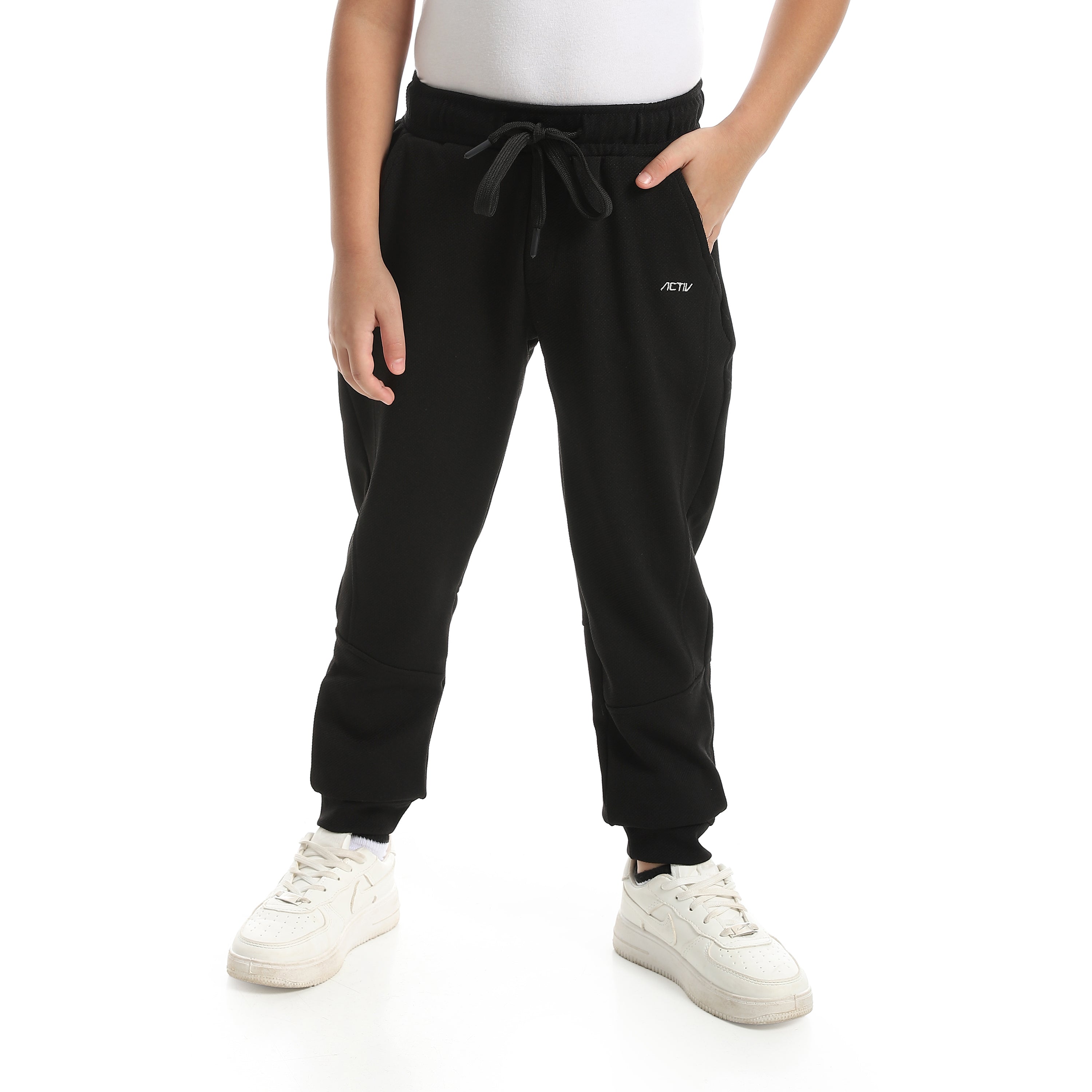 ACTIV KIDS SHERWAL PANTS - اسود