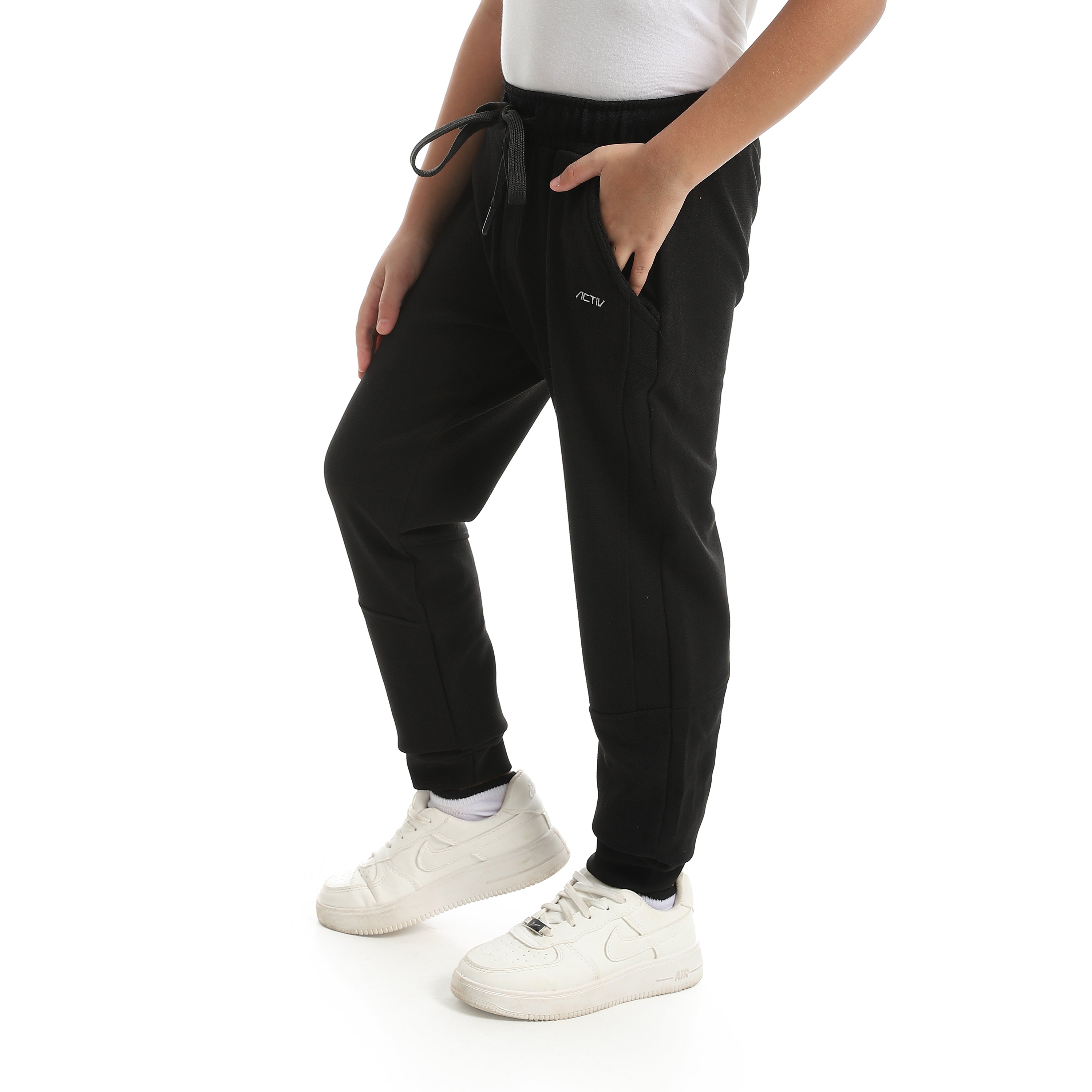 ACTIV KIDS SHERWAL PANTS - اسود