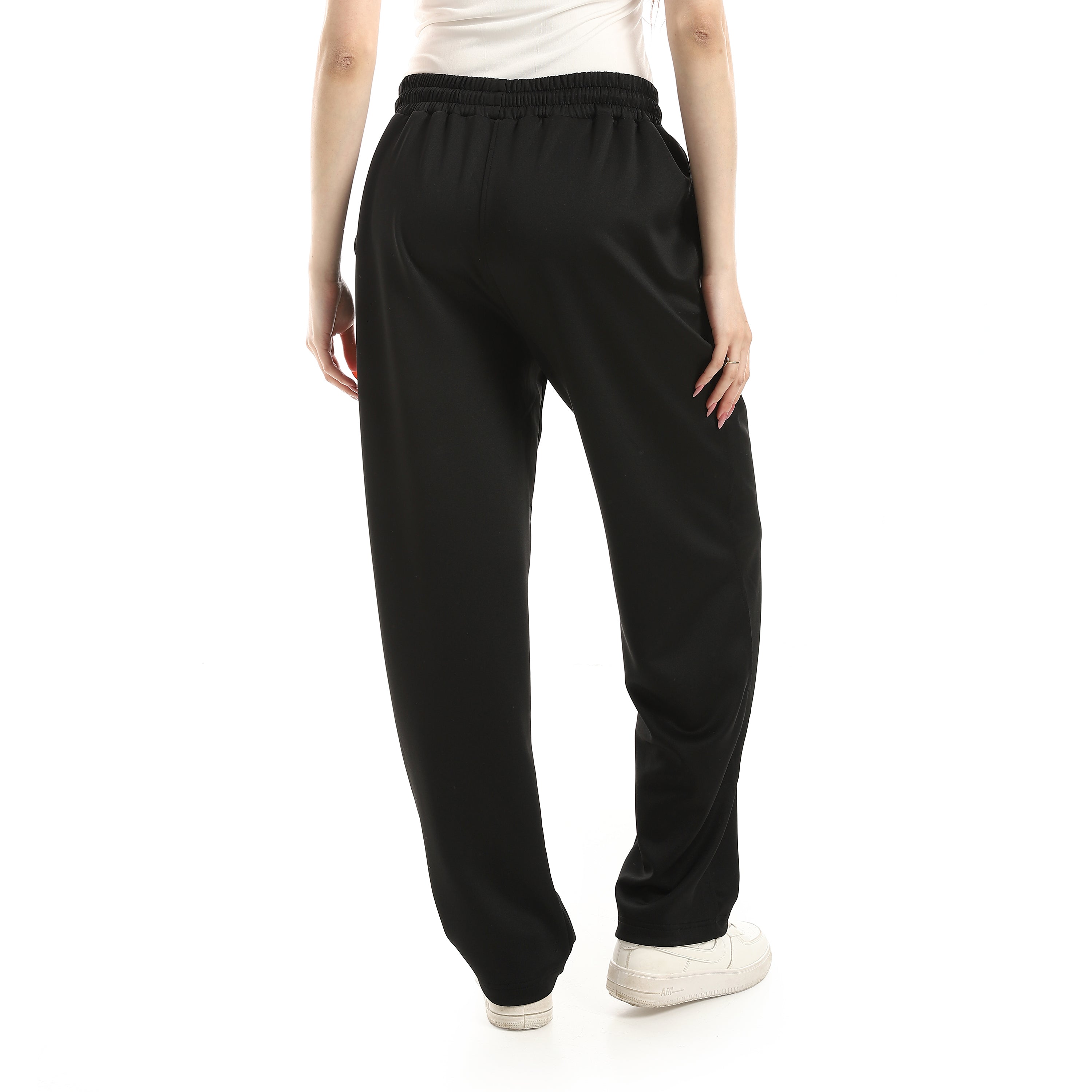 EASE WOMEN'S DRAWSTRING PANTS - BLACK