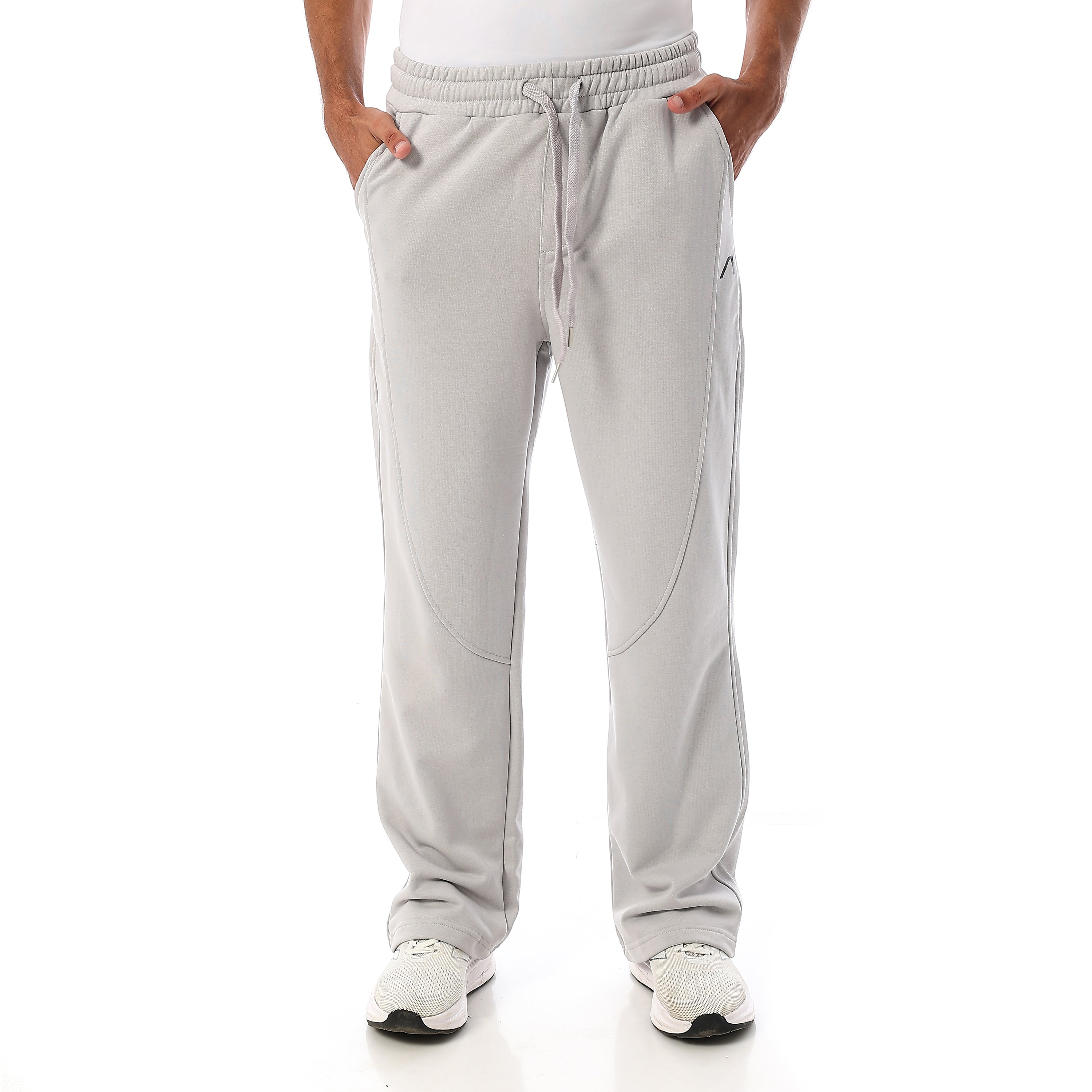 ACTIV SIDE-CUT STRAIGHT PANTS - L.GREY