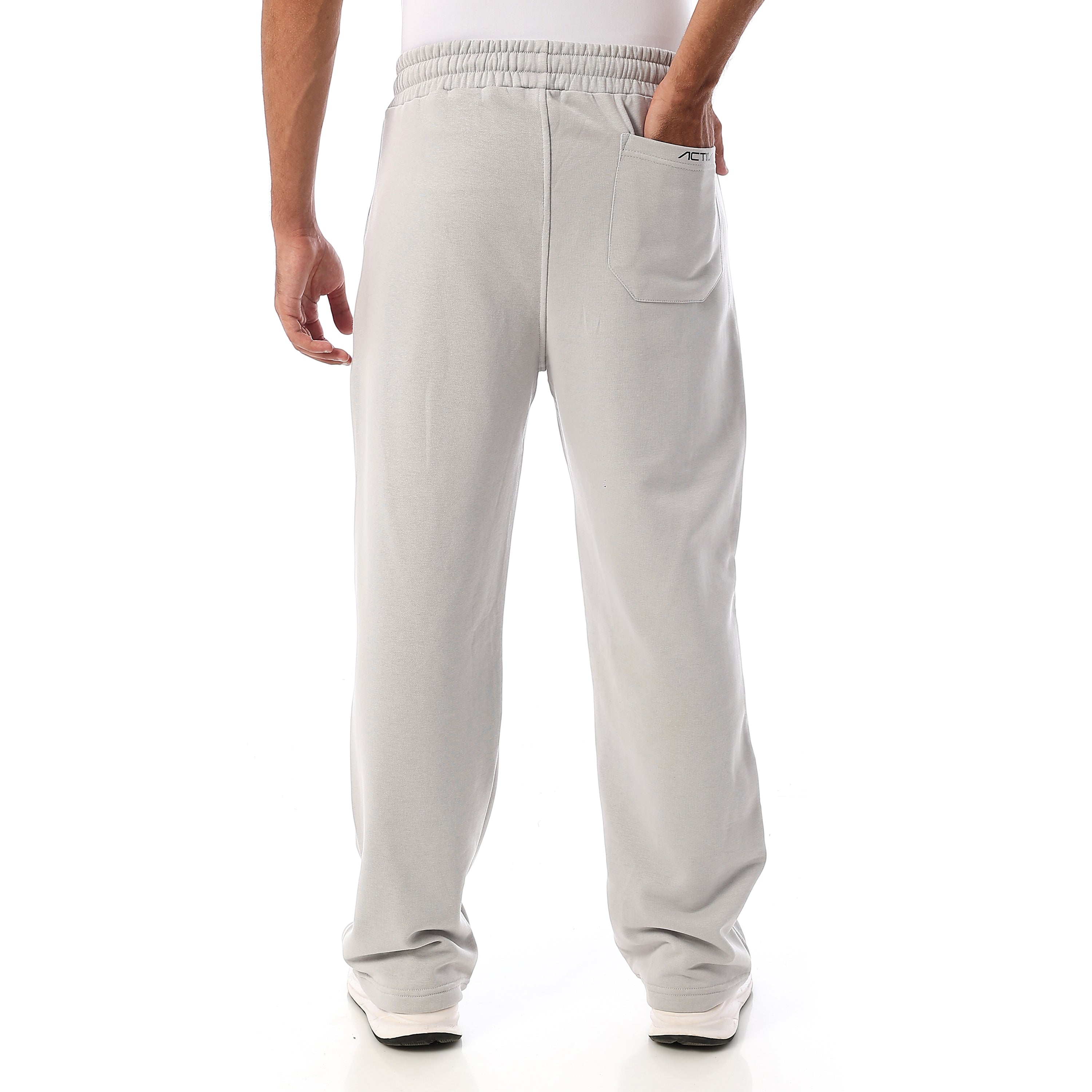 ACTIV SIDE-CUT STRAIGHT PANTS - L.GREY