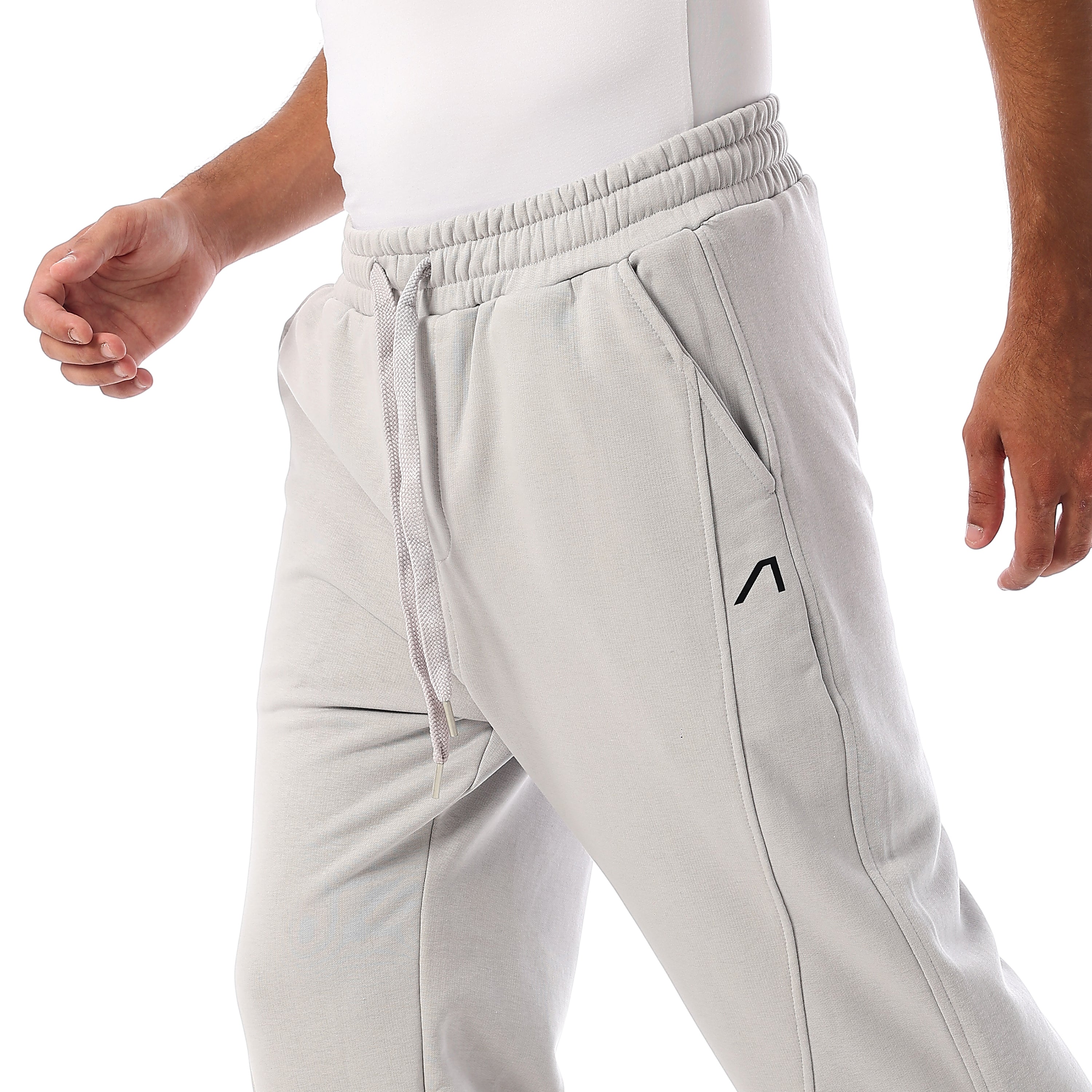 ACTIV SIDE-CUT STRAIGHT PANTS - L.GREY