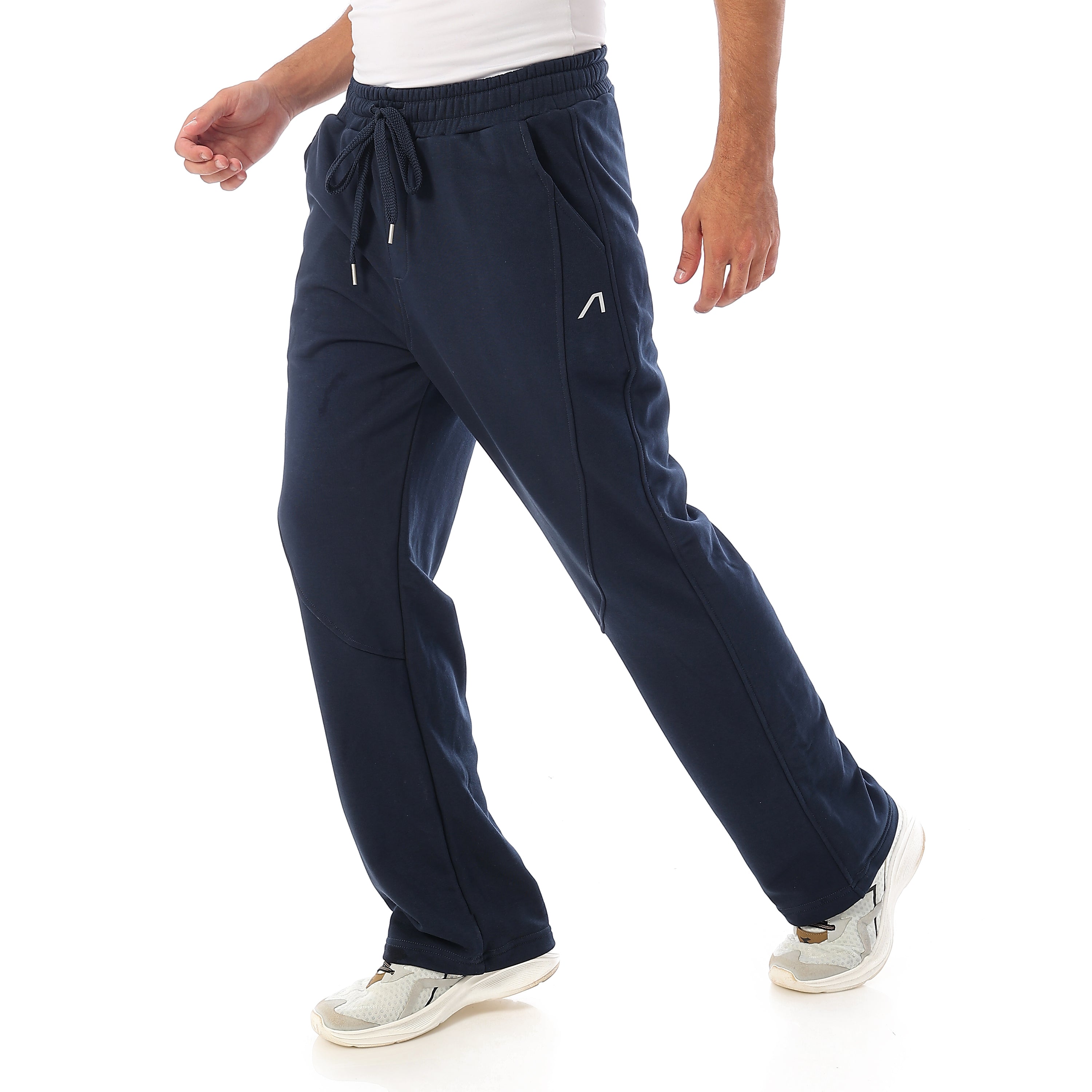 ACTIV SIDE-CUT STRAIGHT PANTS - D.BLUE