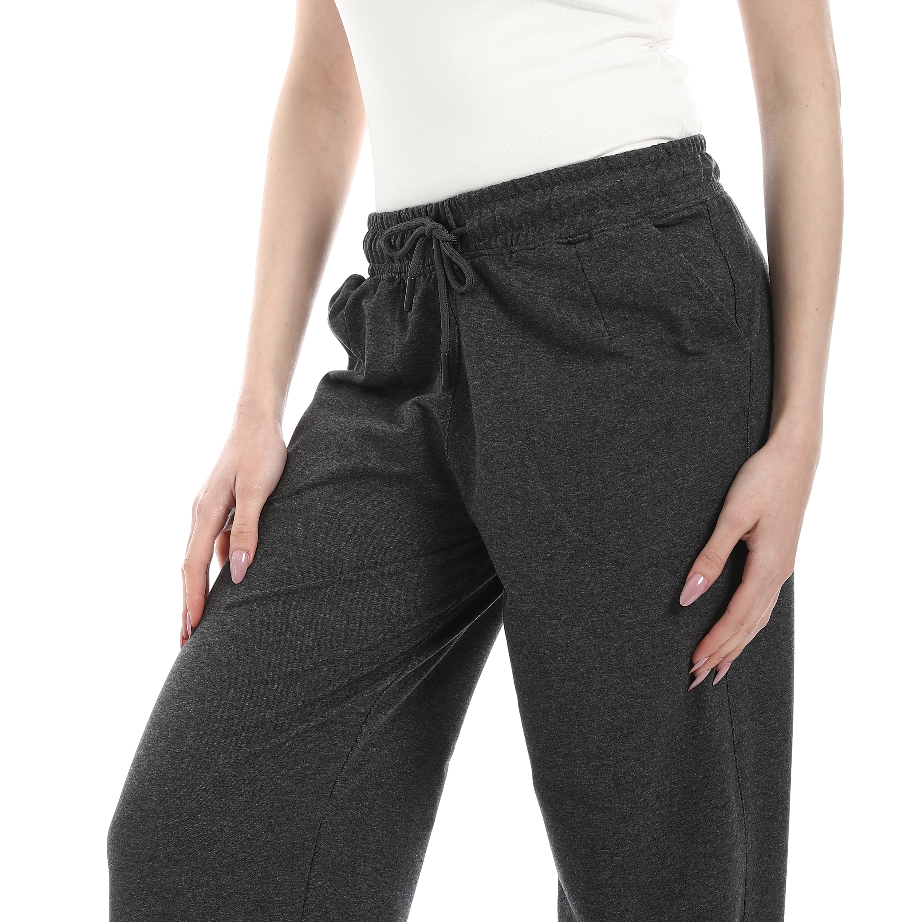 ACTIV MEN CASUAL WIDELEG PANTS - D.GREY