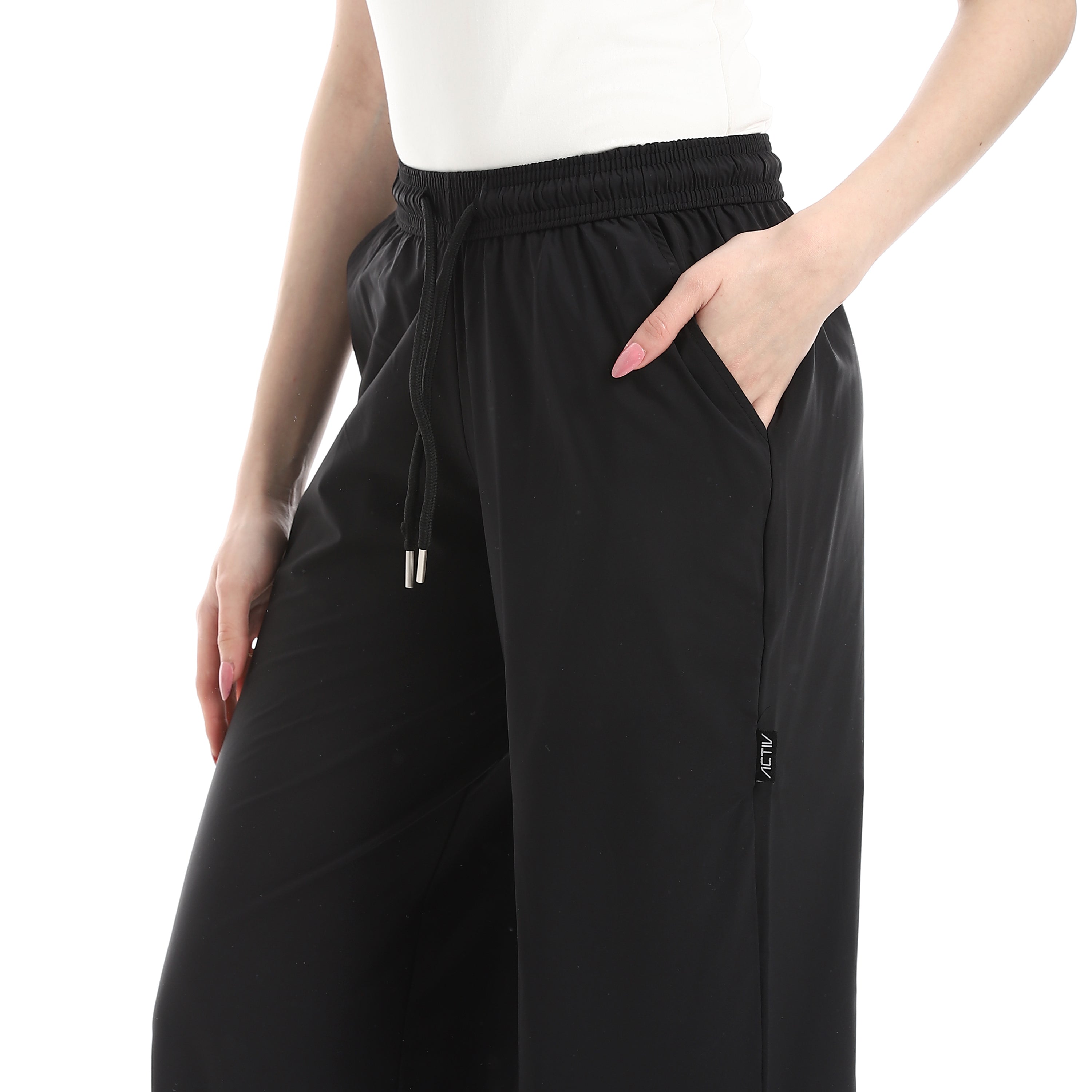 ACTIV WOMEN'S WIDE LEG PANTS - L.GREY