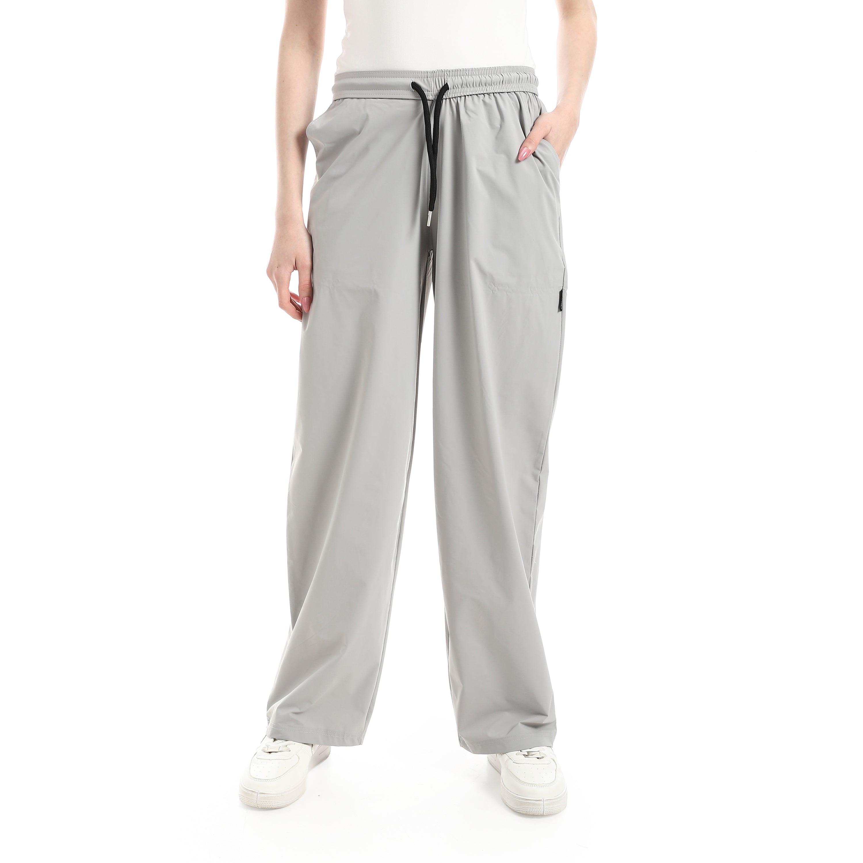 ACTIV MEN CASUAL WIDELEG PANTS - SILVER