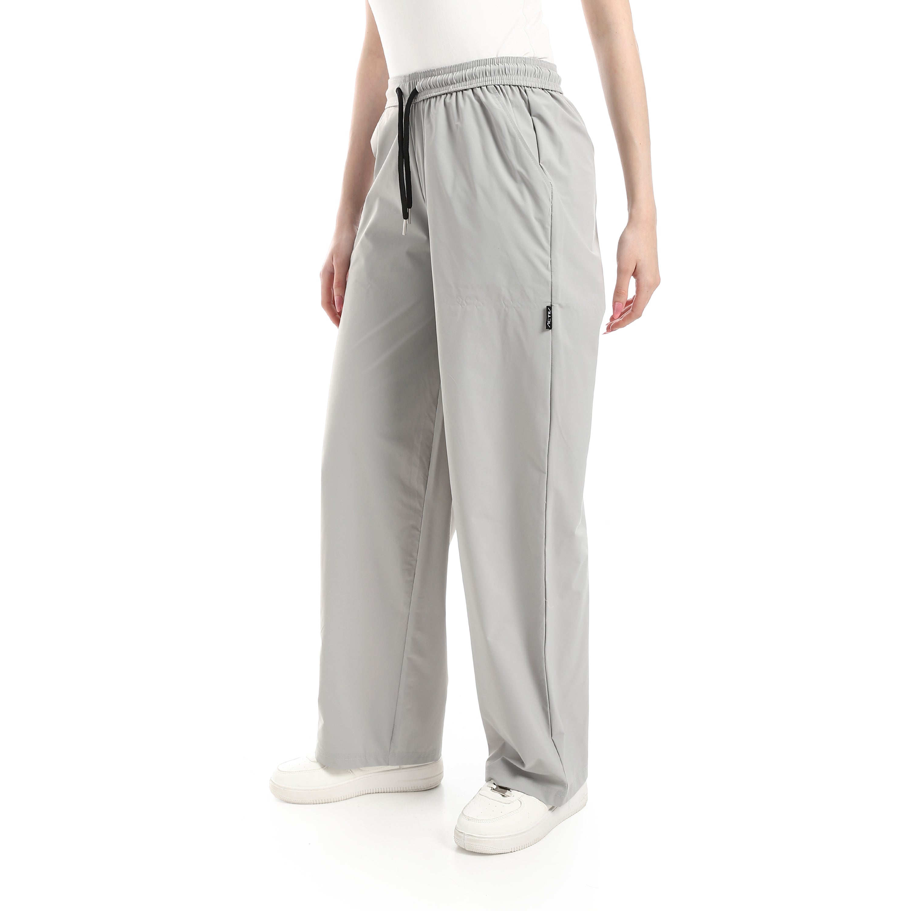 ACTIV MEN CASUAL WIDELEG PANTS - SILVER