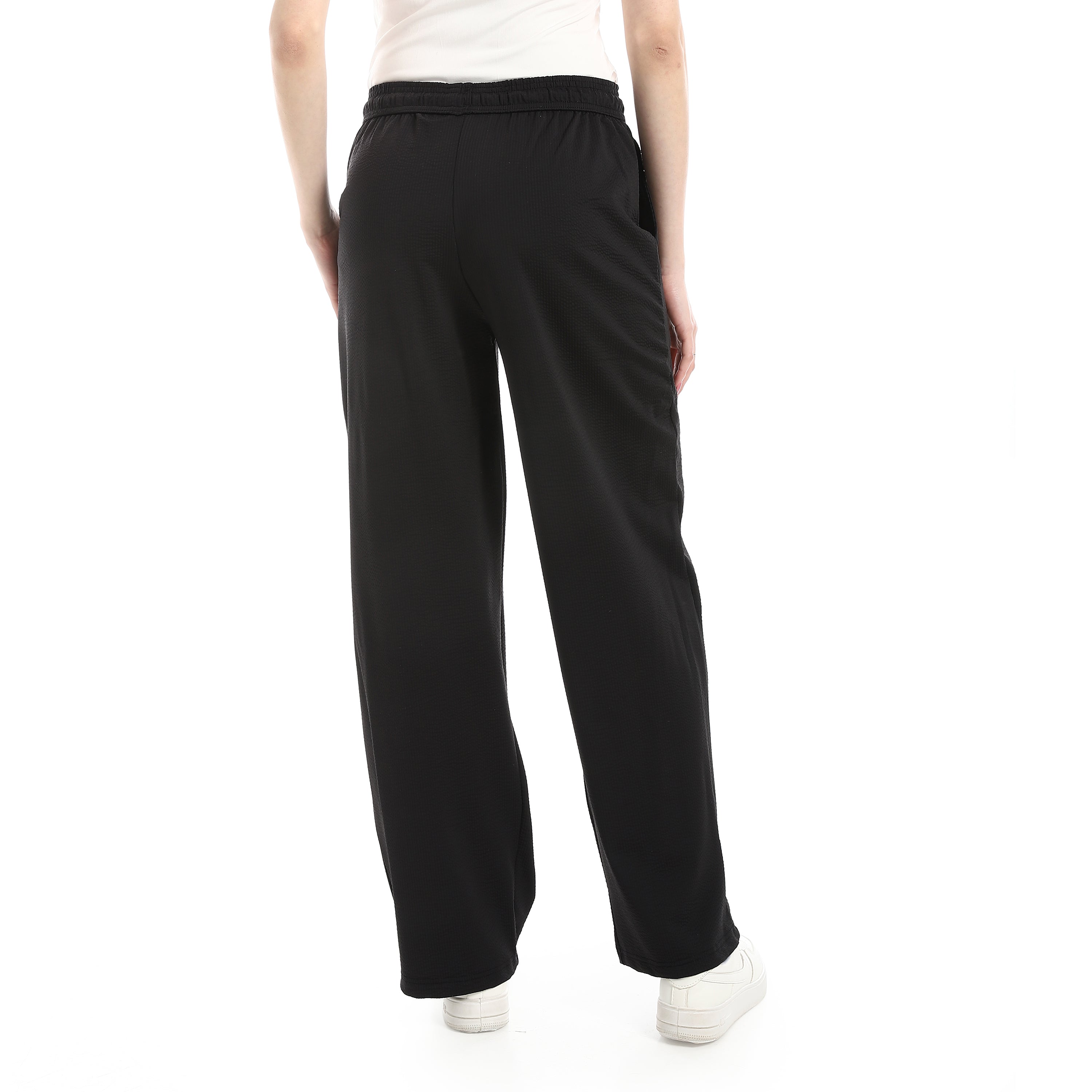 ACTIV WOMEN'S WIDE LEG PANTS - BLACK
