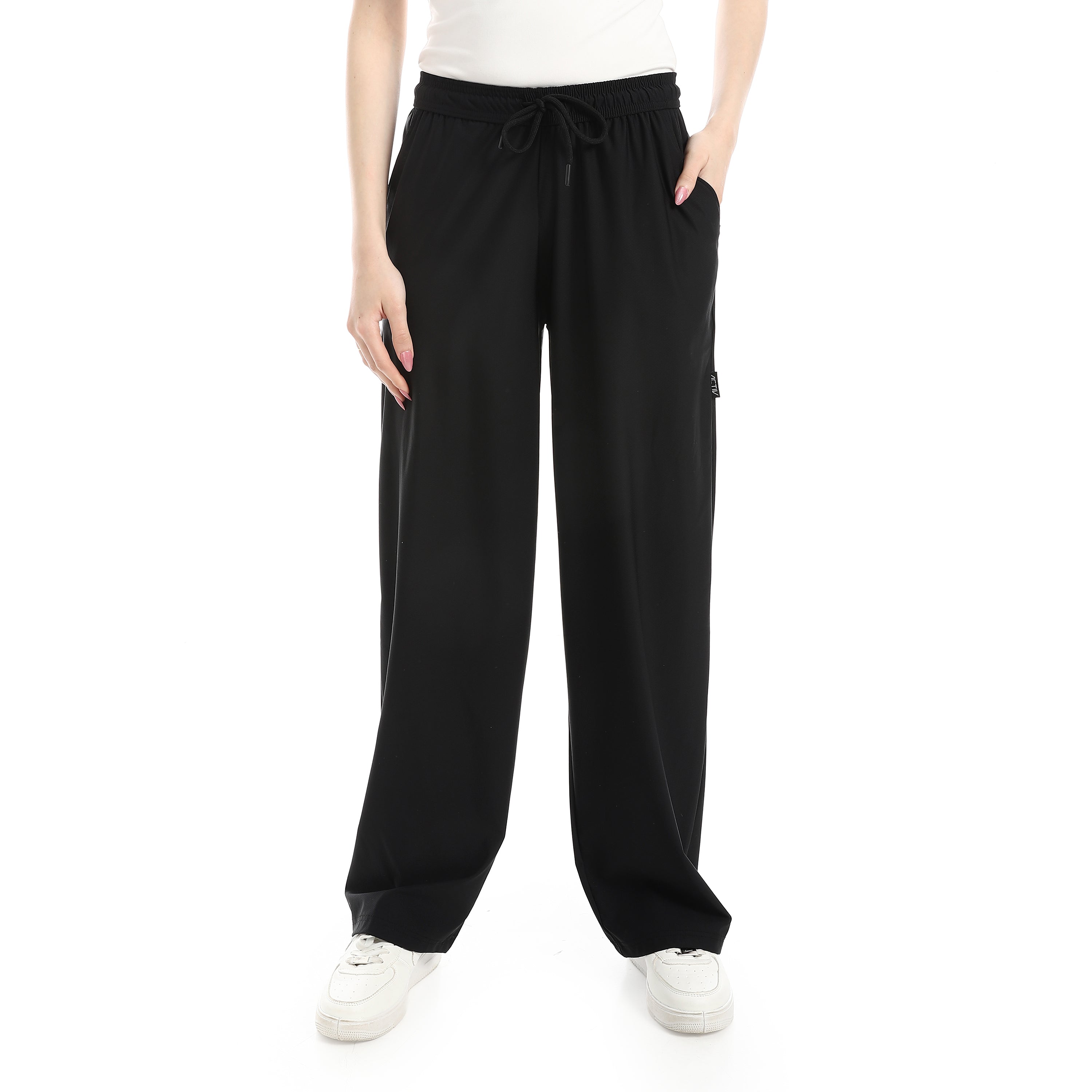 ACTIV WOMEN'S WIDE LEG PANTS - D.GREY