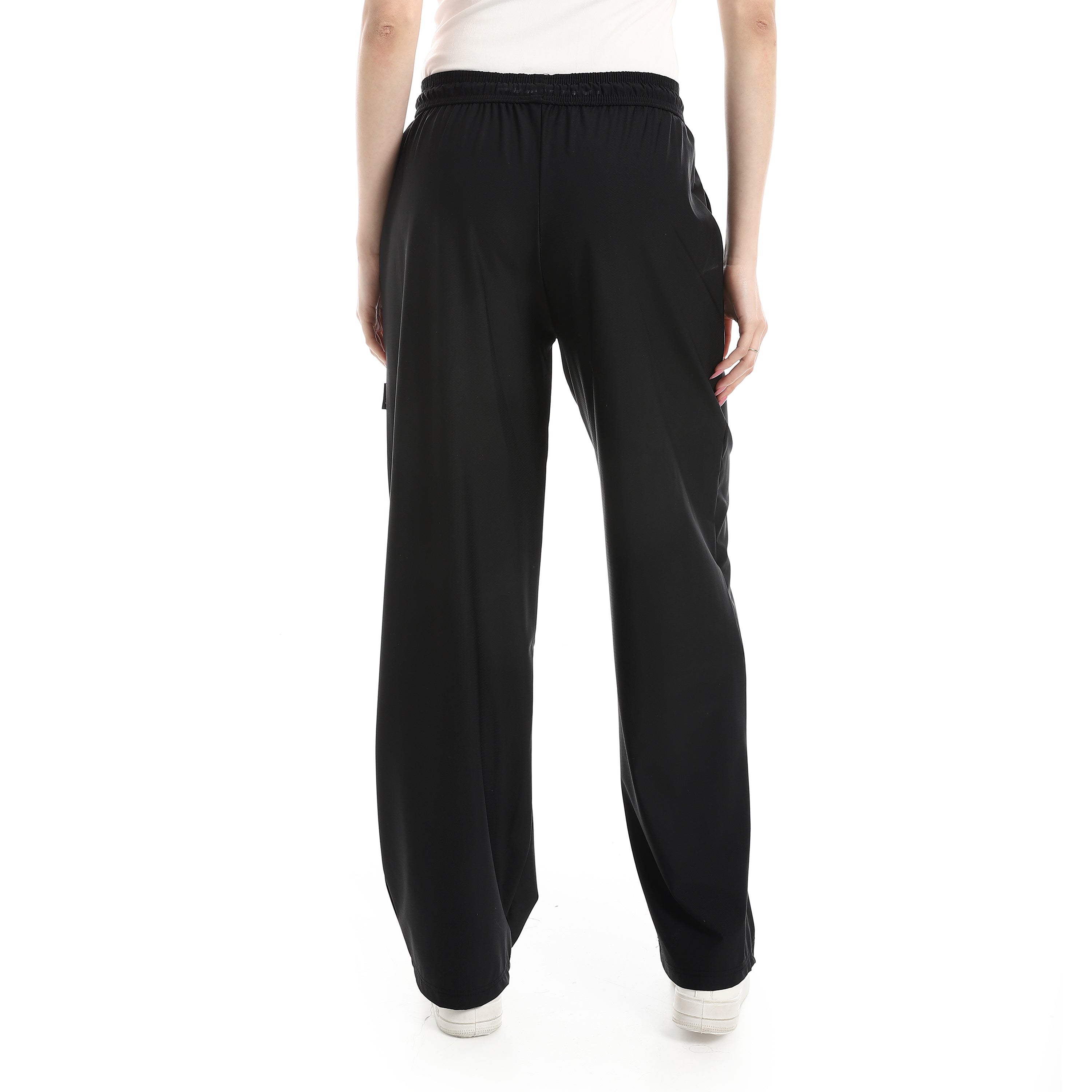 ACTIV WOMEN'S WIDE LEG PANTS - BLACK