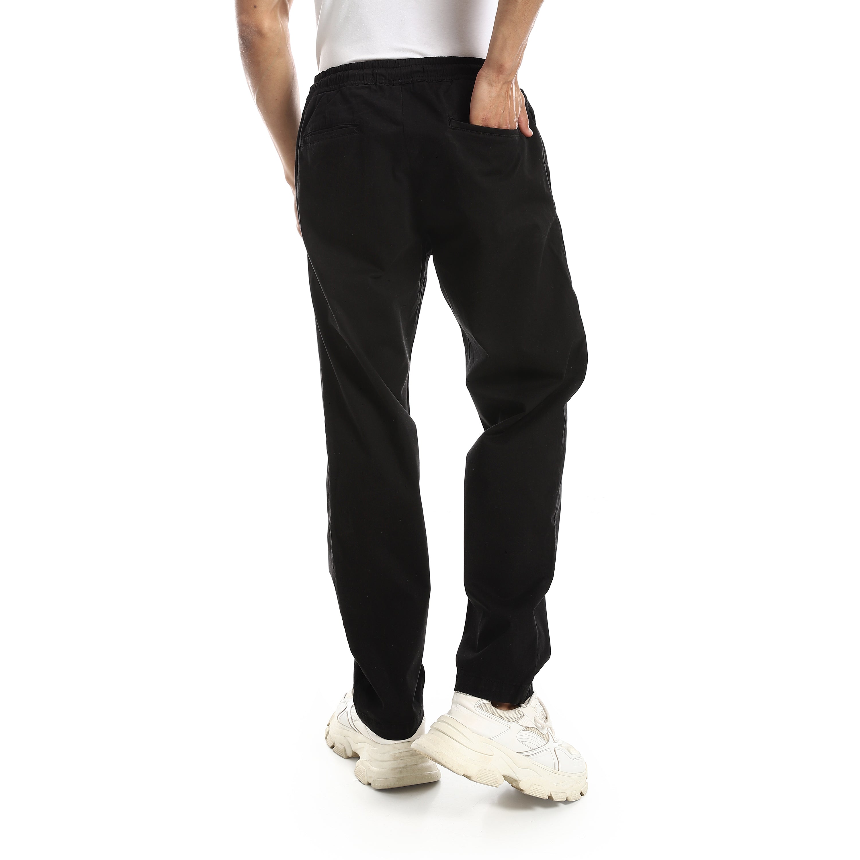 بنطلون شروال اكتف رجالي - اسود