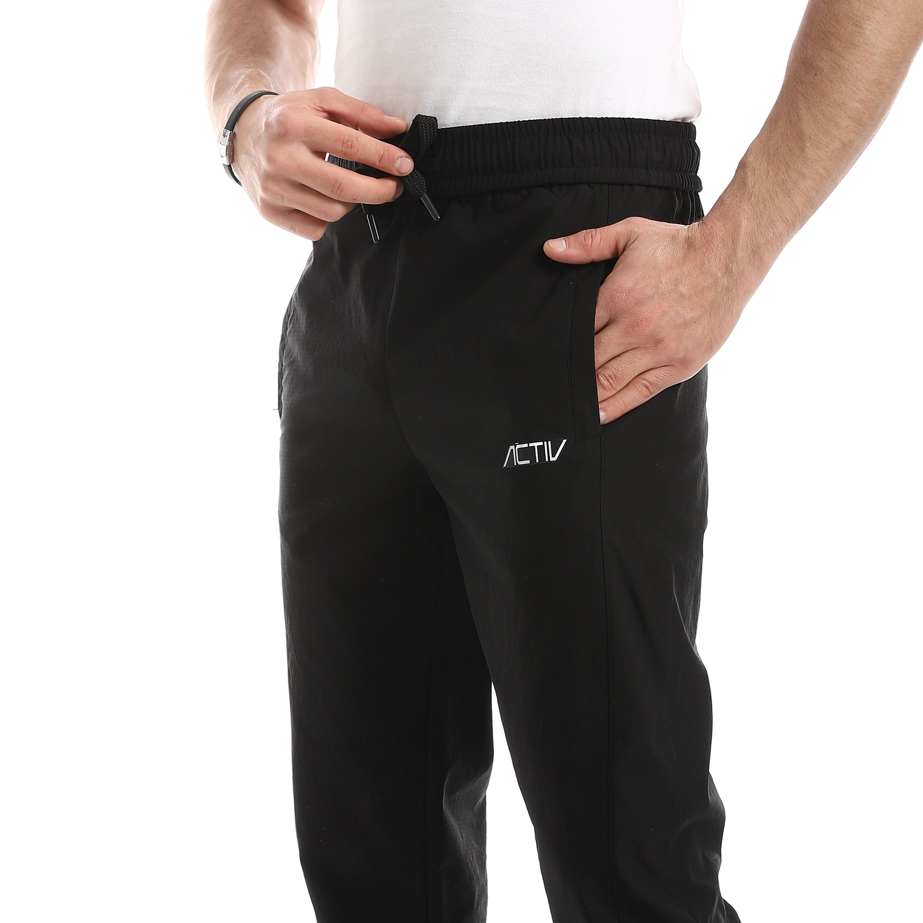 ACTIV MEN'S SHERWAL PANTS - BLACK
