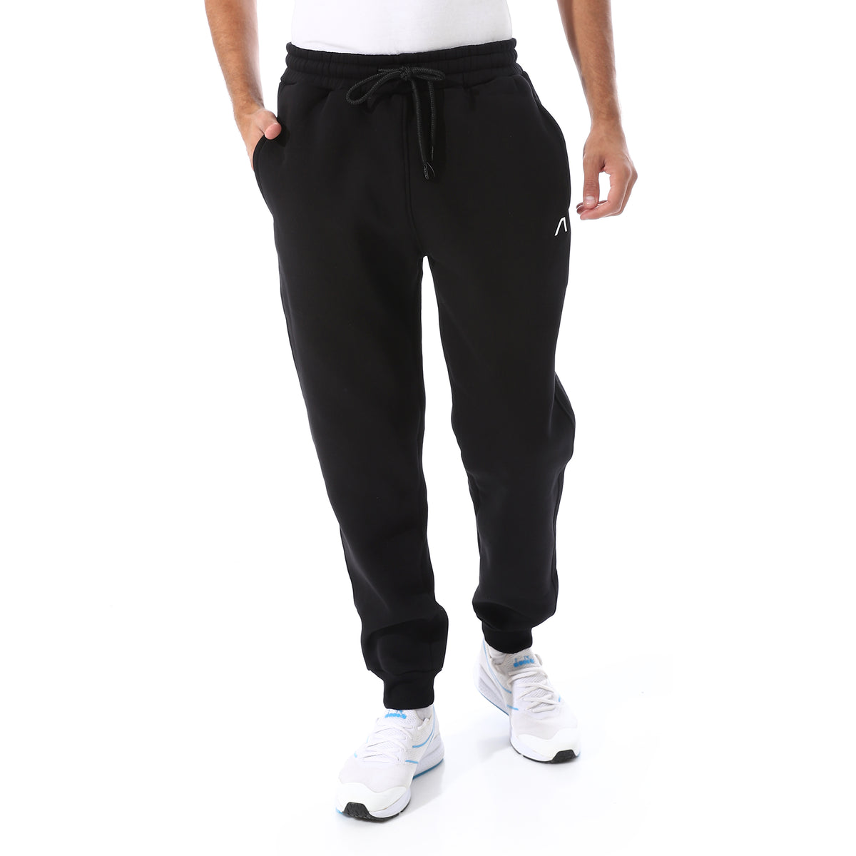 ACTIV MEN'S BASIC SWEATPANTS - BLACK
