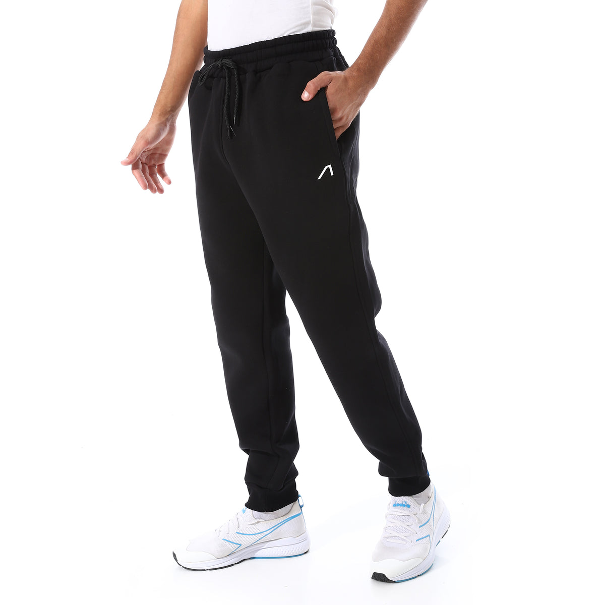 ACTIV MEN'S BASIC SWEATPANTS - BLACK