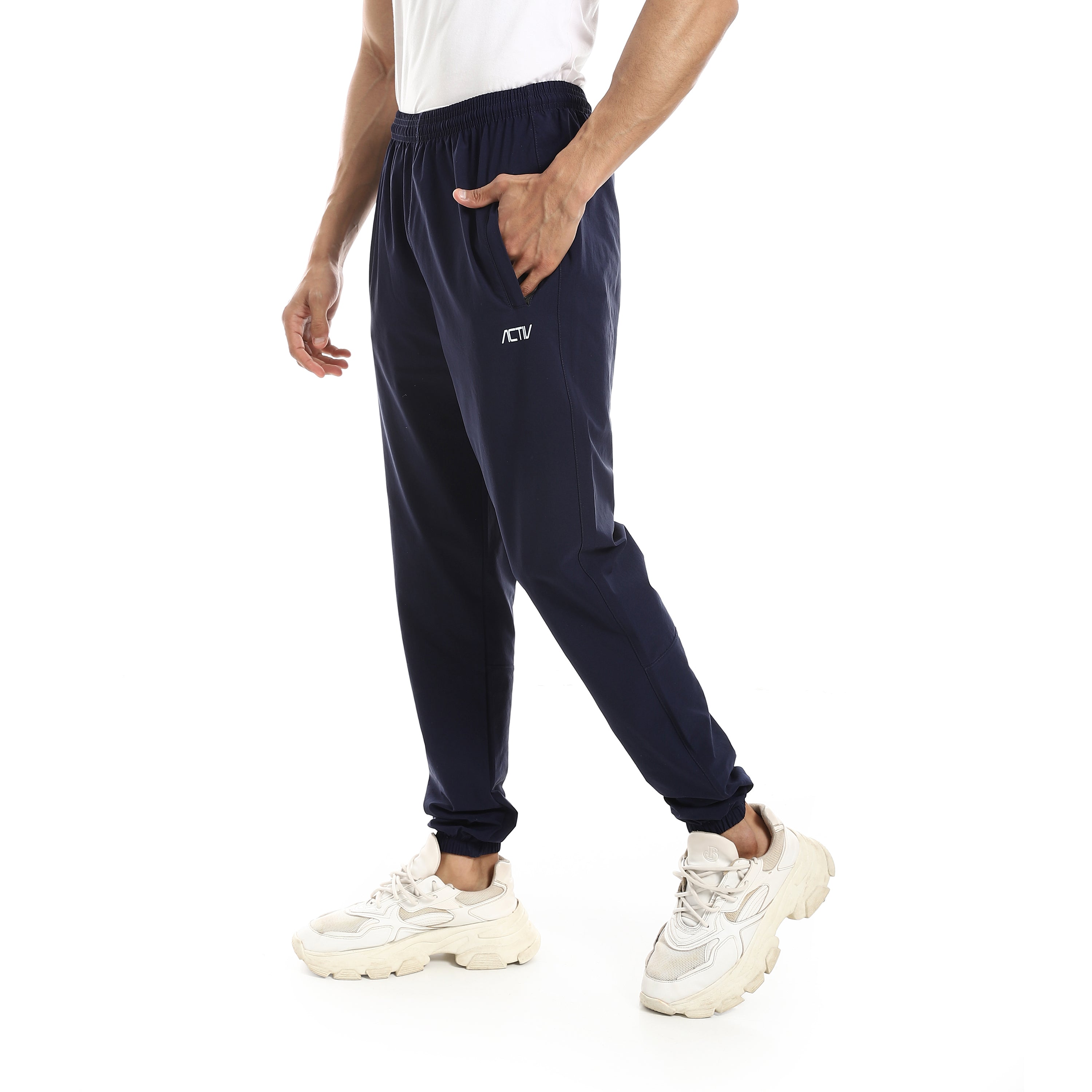 ACTIV MEN'S SPORTS PANTS - D.BLUE