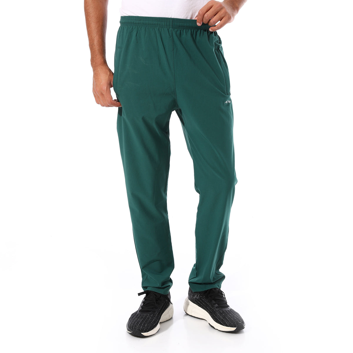 ACTIV MEN'S SPORTS PANTS - D.GREEN
