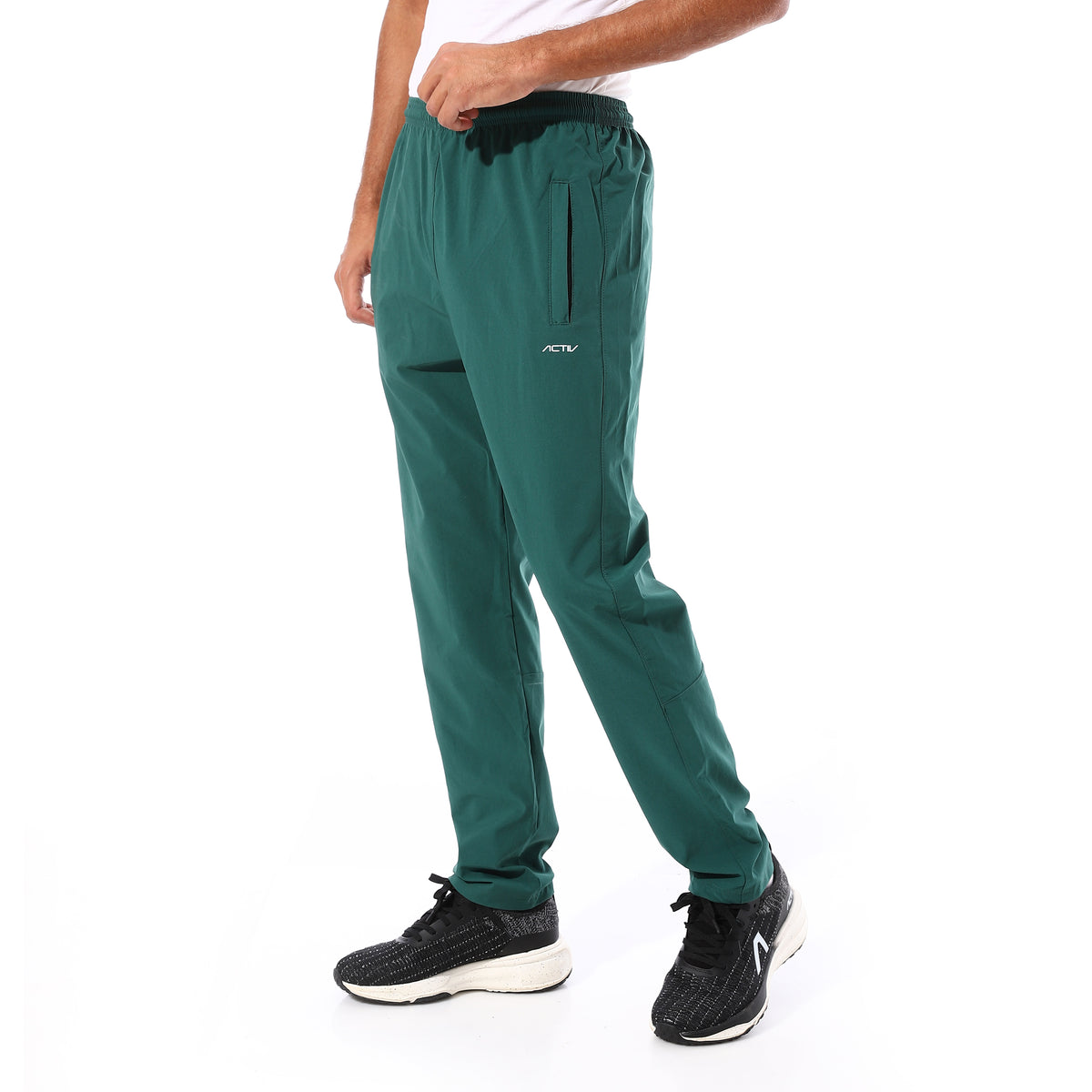 ACTIV MEN'S SPORTS PANTS - D.GREEN