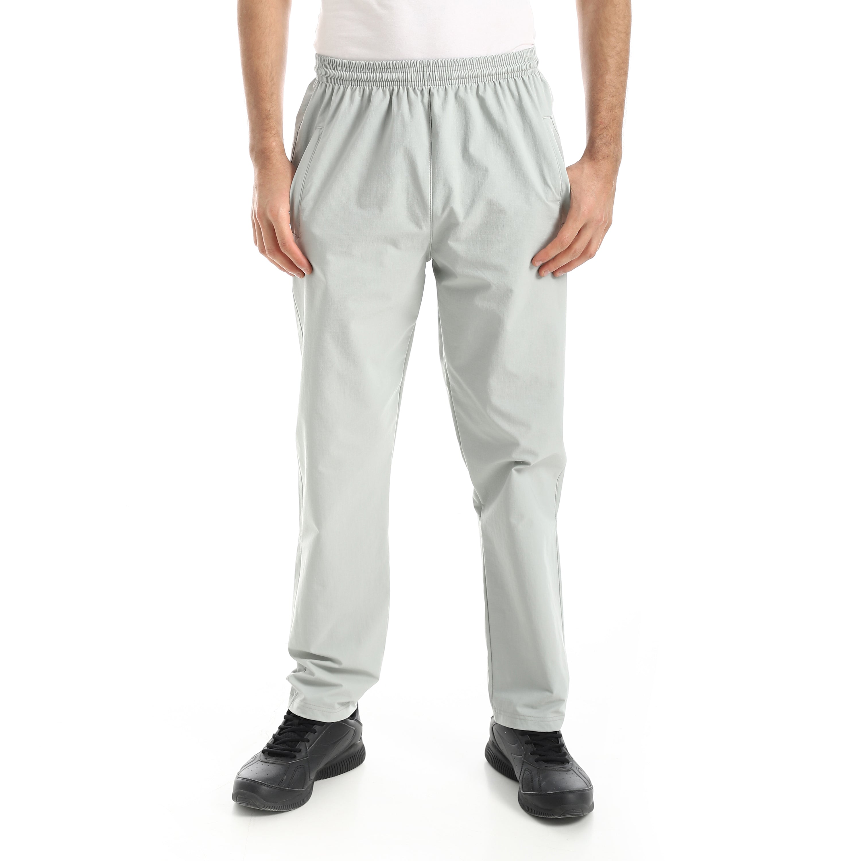 بنطلون اكتف رجالي رياضي - رمادي فاتح