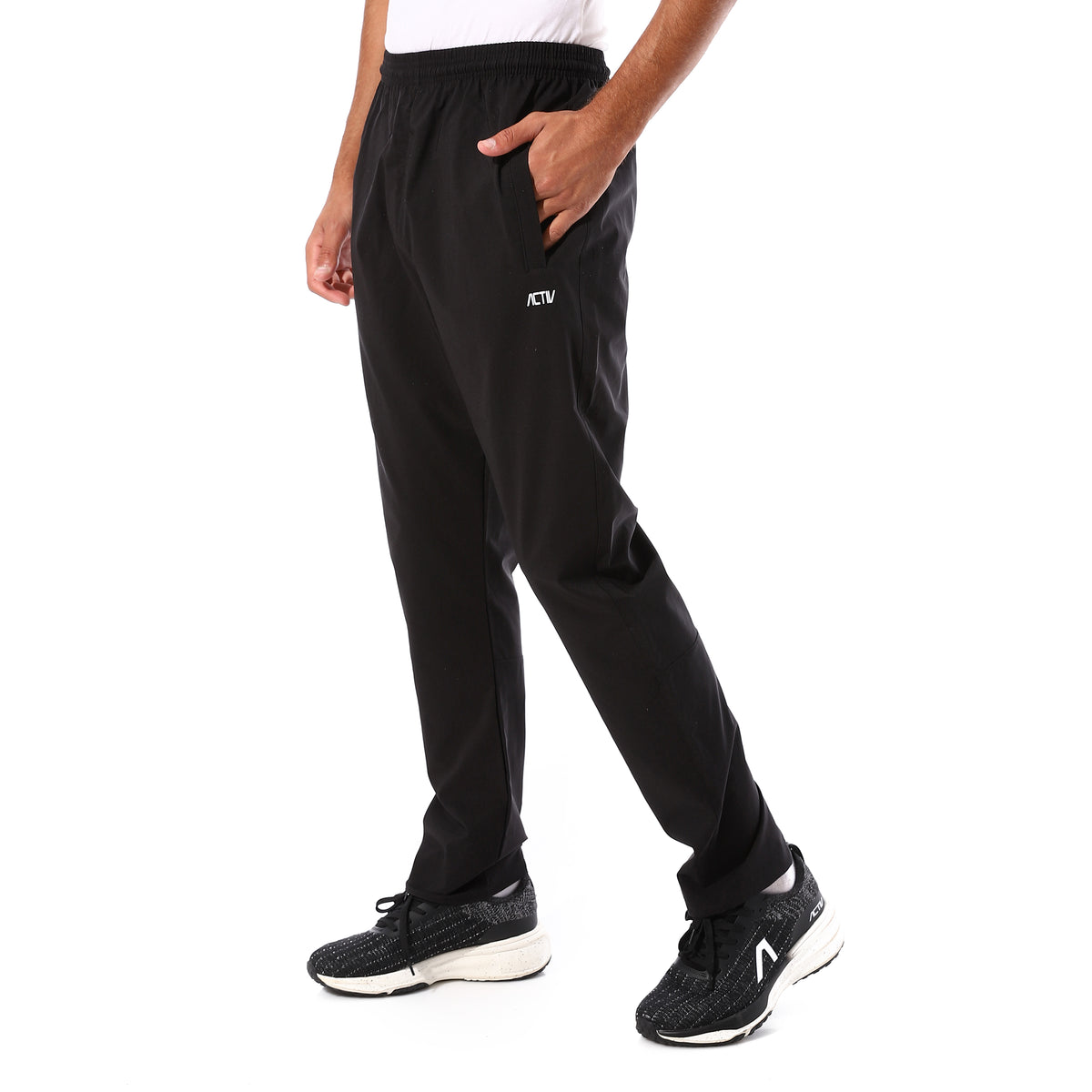 ACTIV MEN'S SPORTS PANTS - BLACK