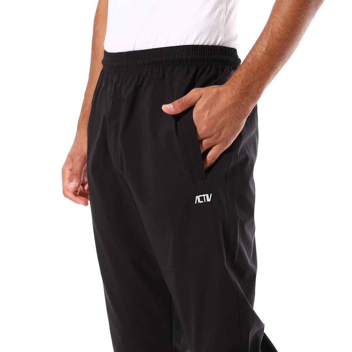 ACTIV MEN'S SPORTS PANTS - BLACK