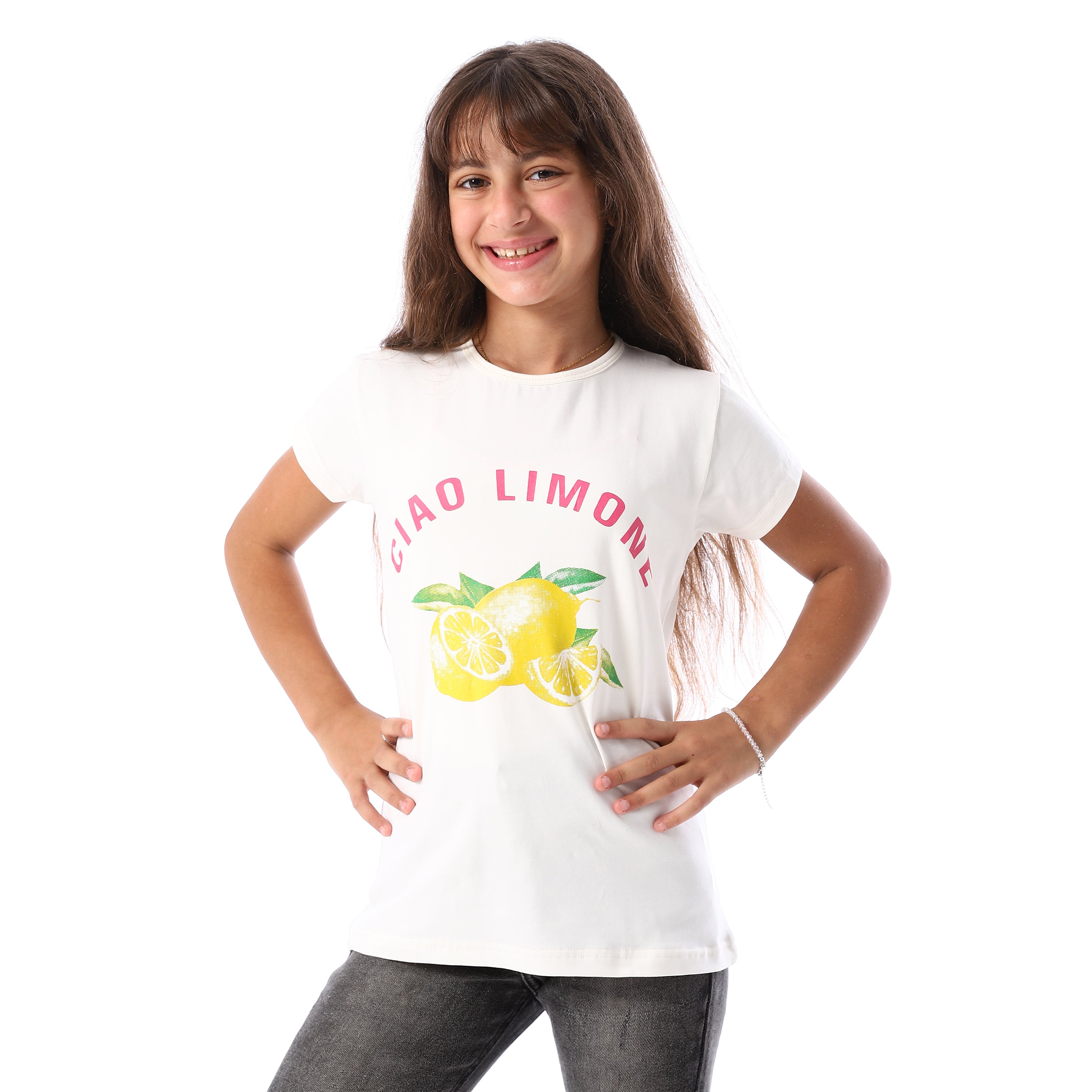 ACTIV GIRLS T-SHIRT - OFFWHITE