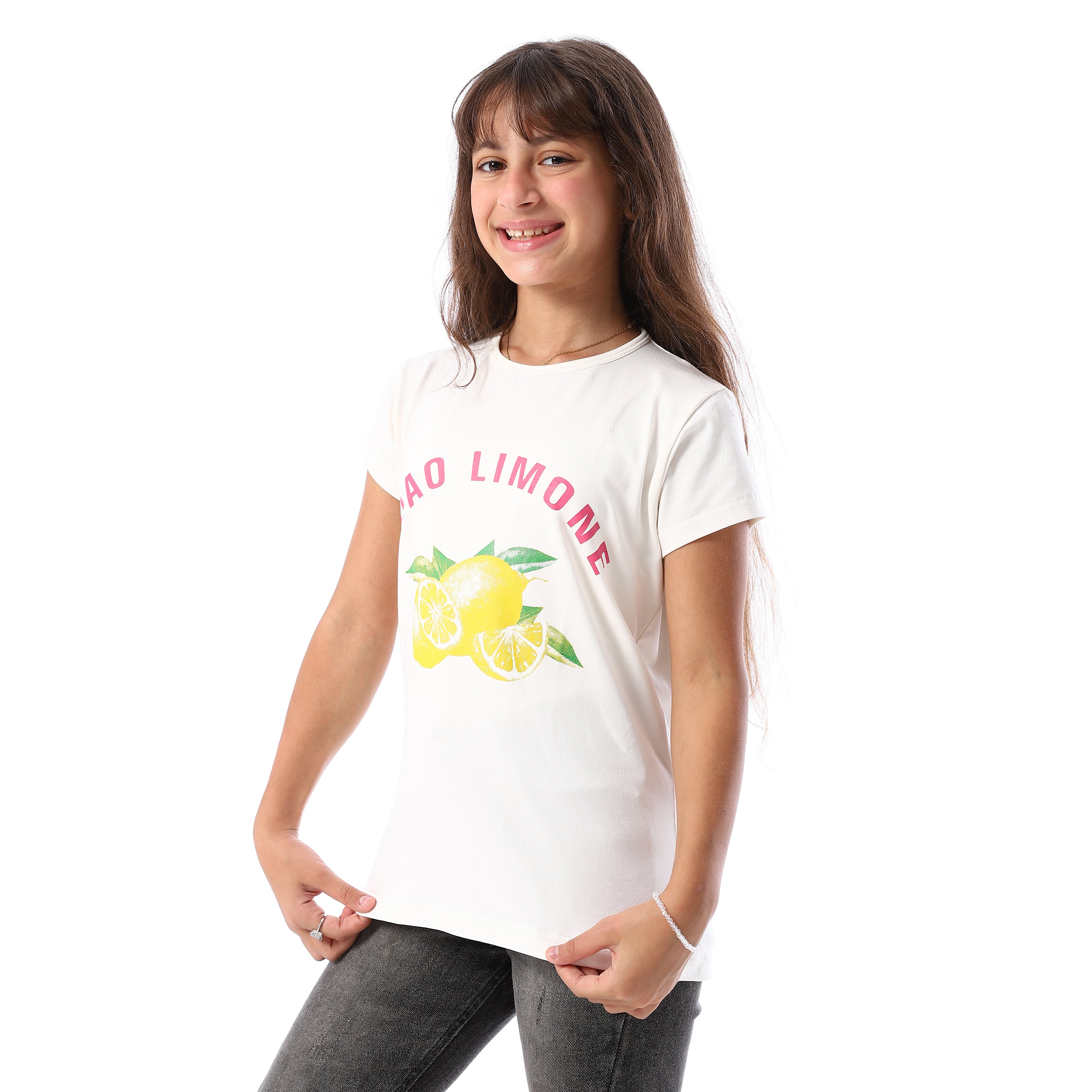 ACTIV GIRLS T-SHIRT - OFFWHITE