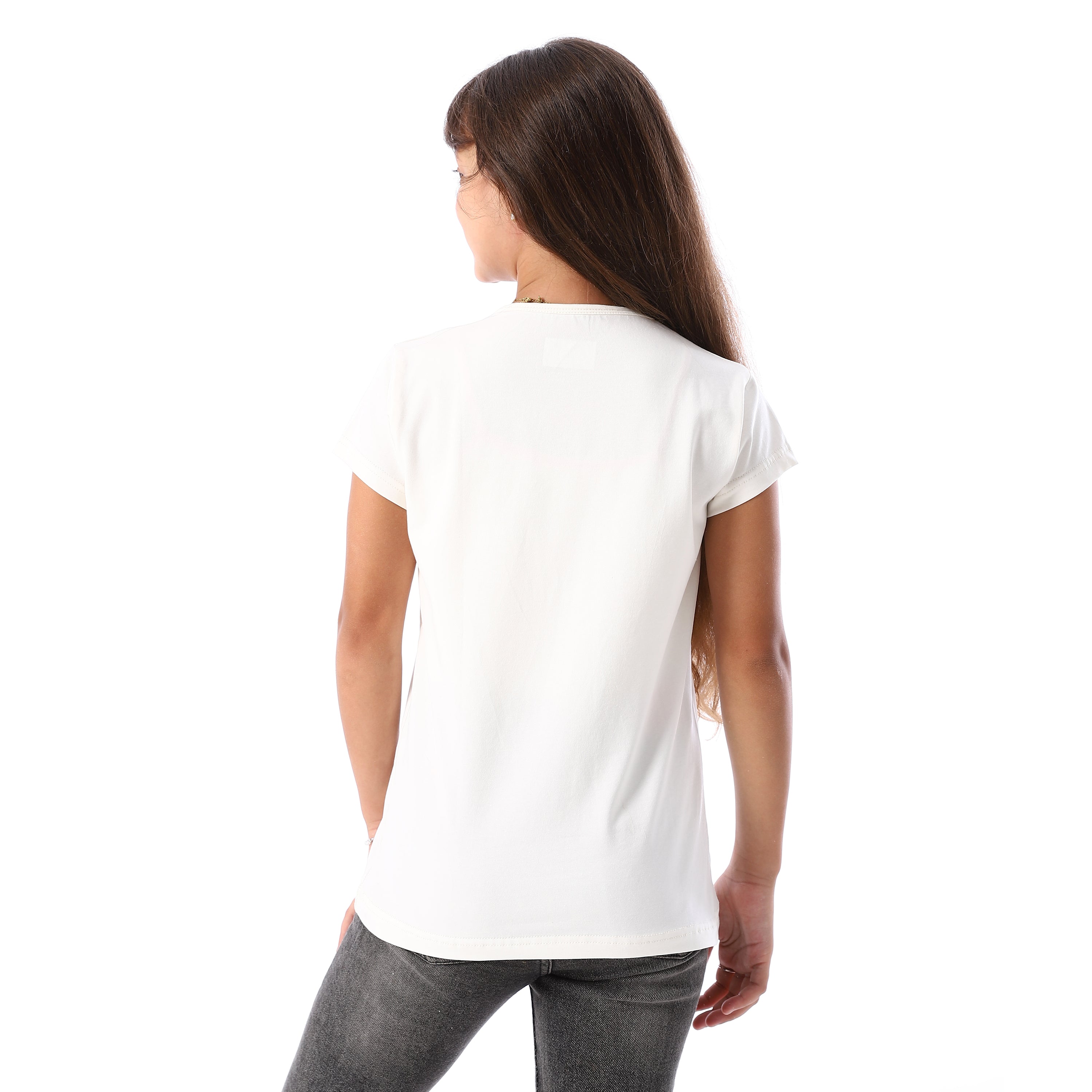 ACTIV GIRLS T-SHIRT - OFFWHITE