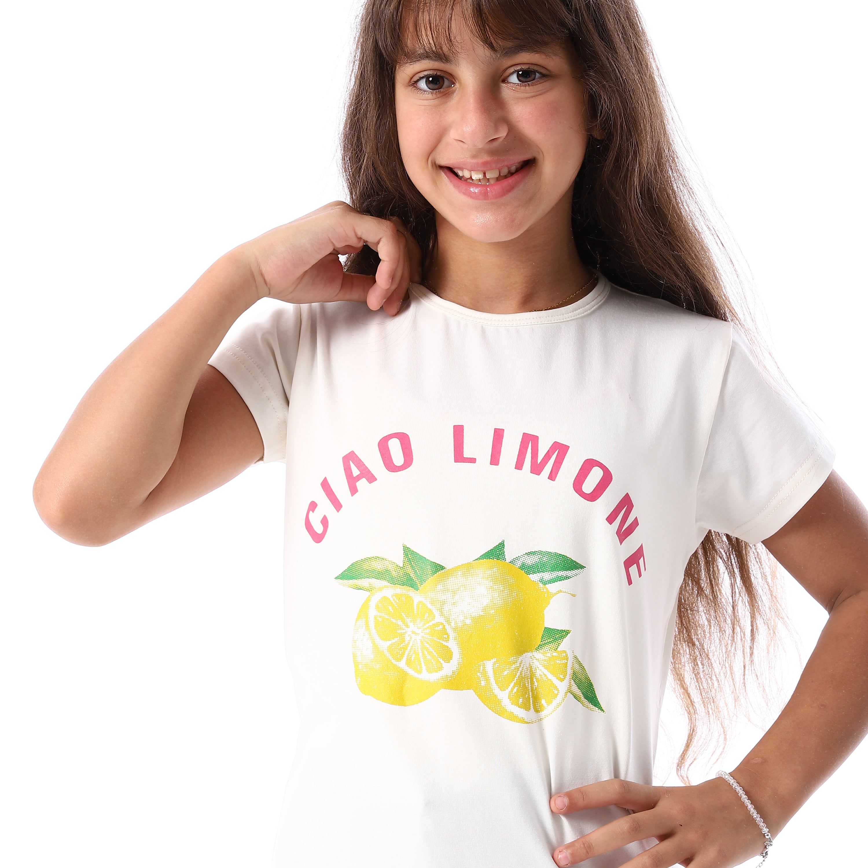 ACTIV GIRLS T-SHIRT - OFFWHITE