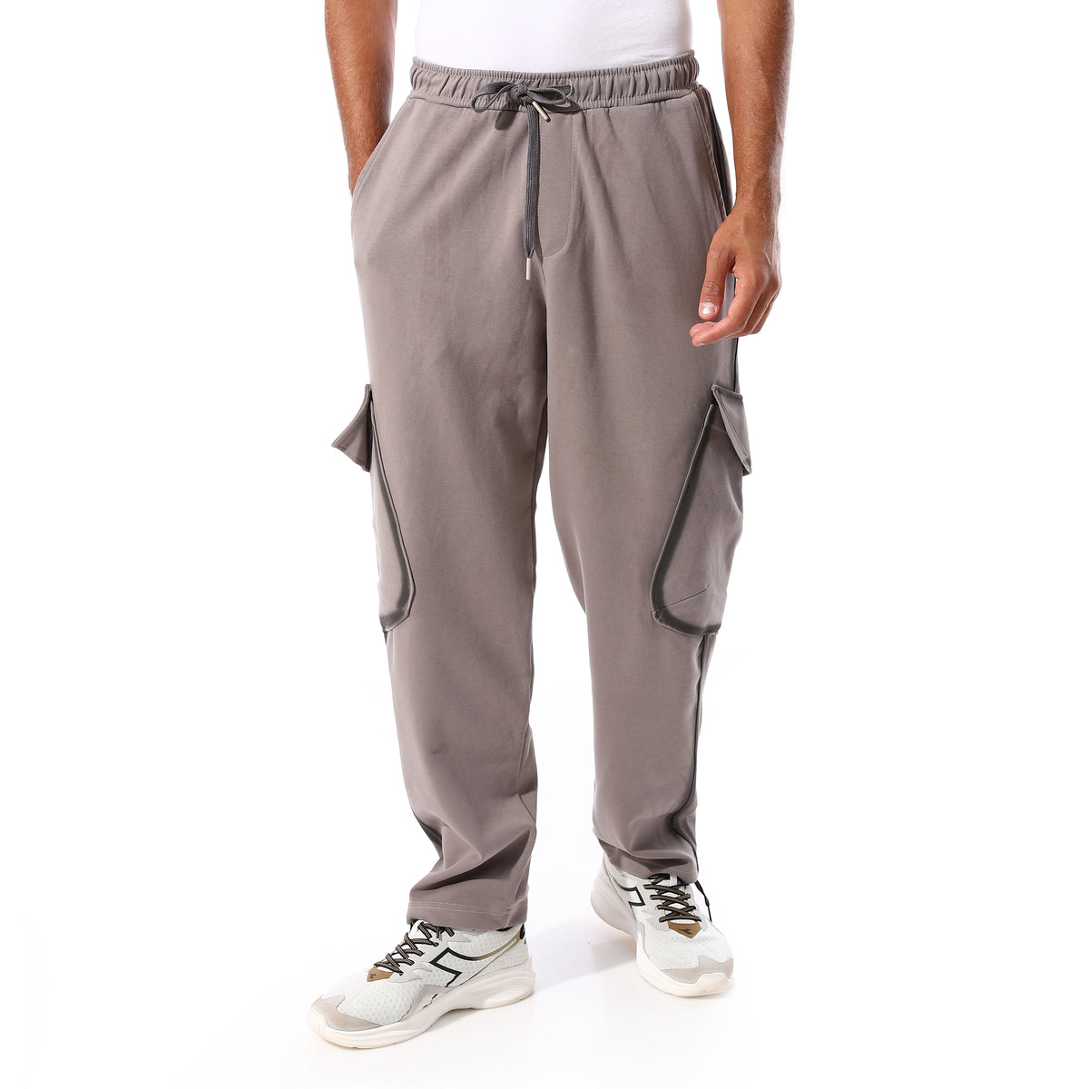 ACTIV MEN'S MILTON PANTS A36 - رمادي