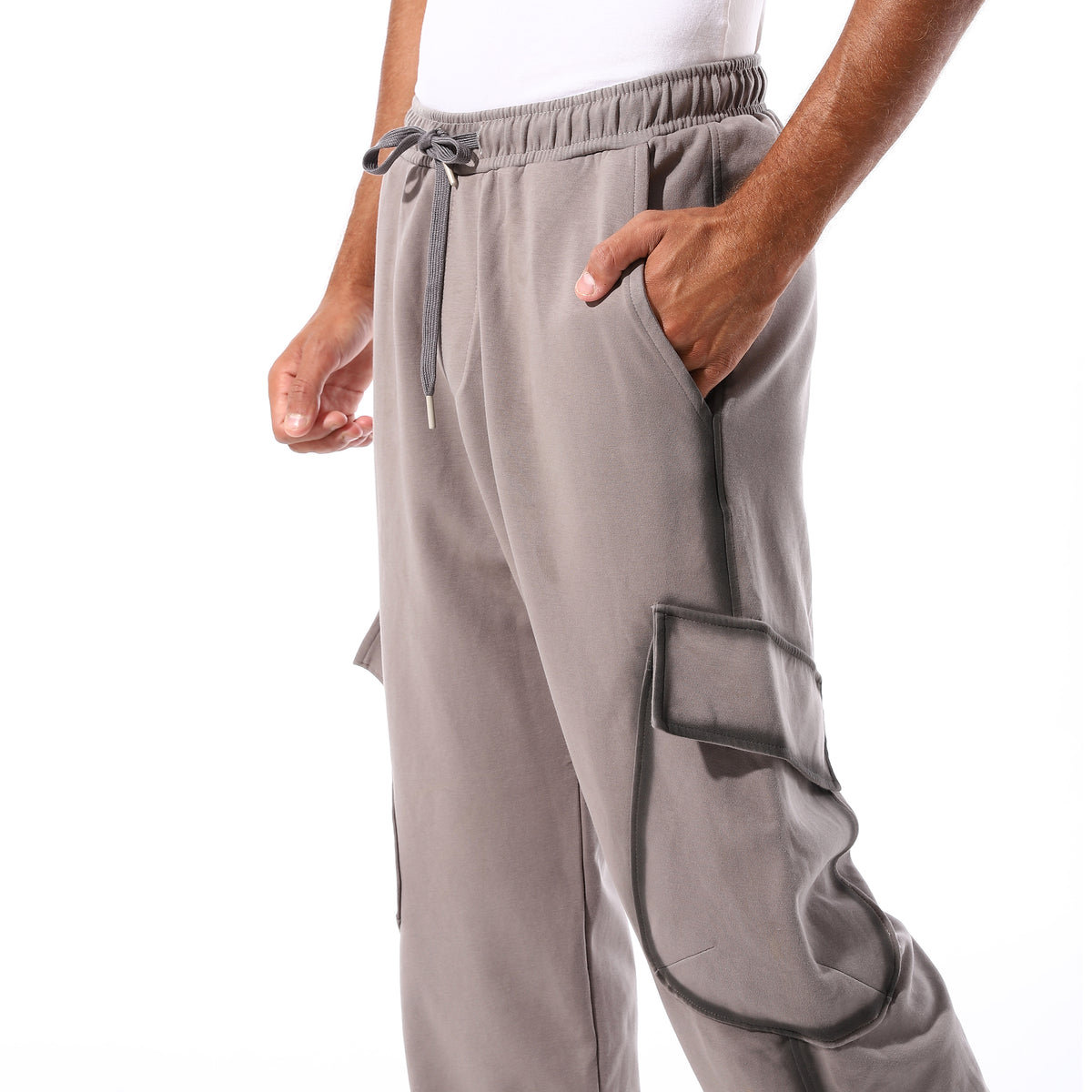 ACTIV MEN'S MILTON PANTS A36 - رمادي