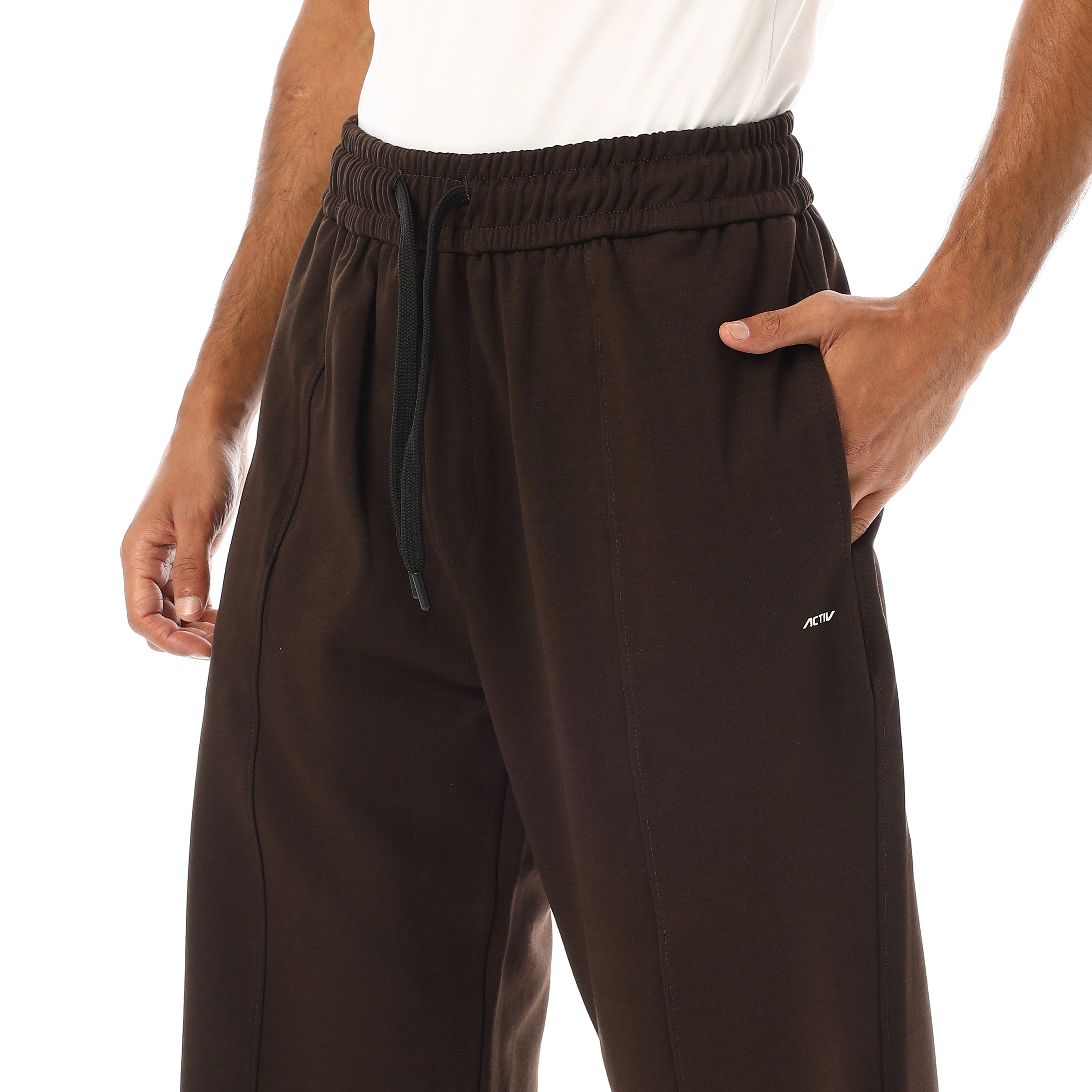 ACTIV MEN'S SHERWAL PANTS - D.BROWN