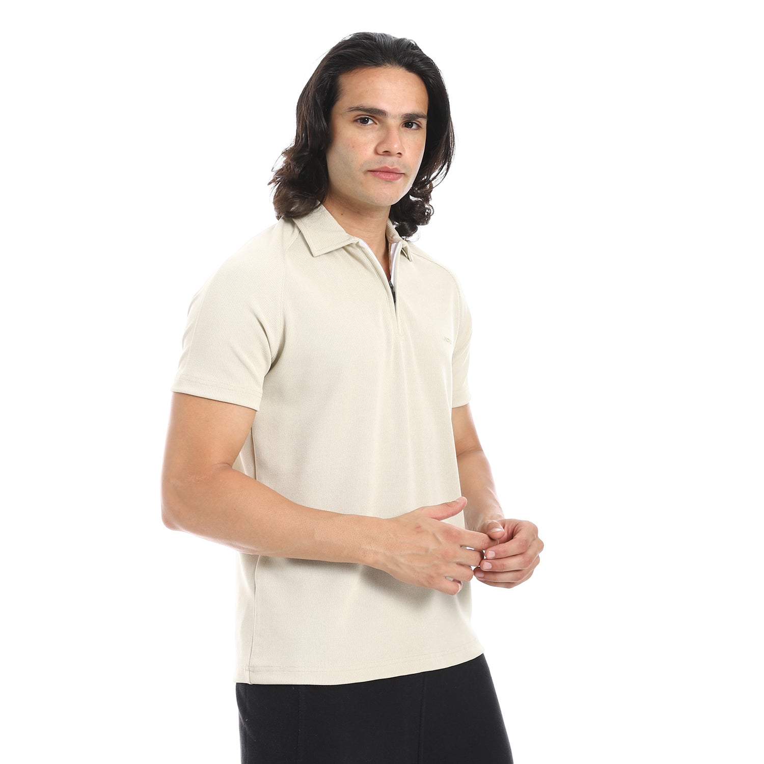 ACTIV MEN'S POLO SHIRT - SILVER