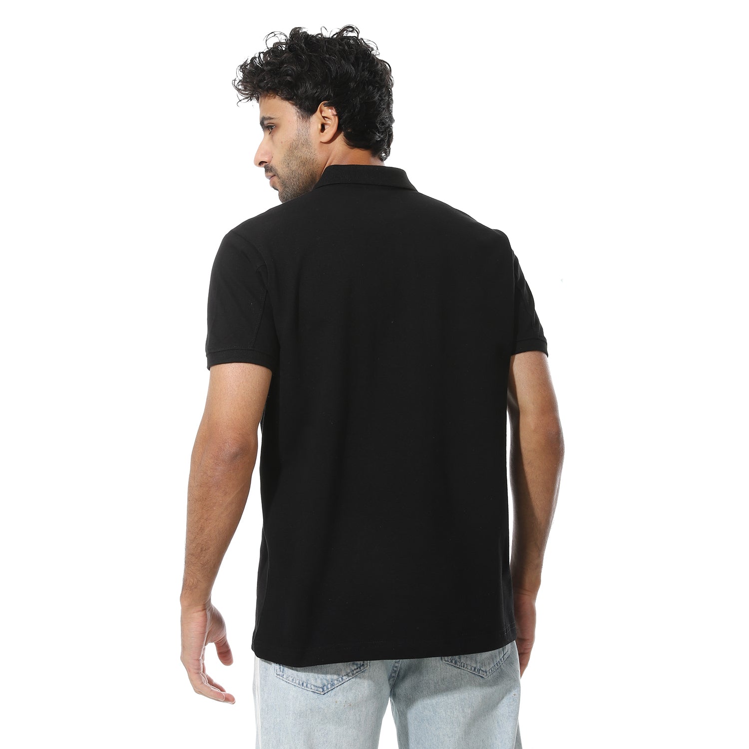 ACTIV MEN'S POLO SHIRT - BLACK