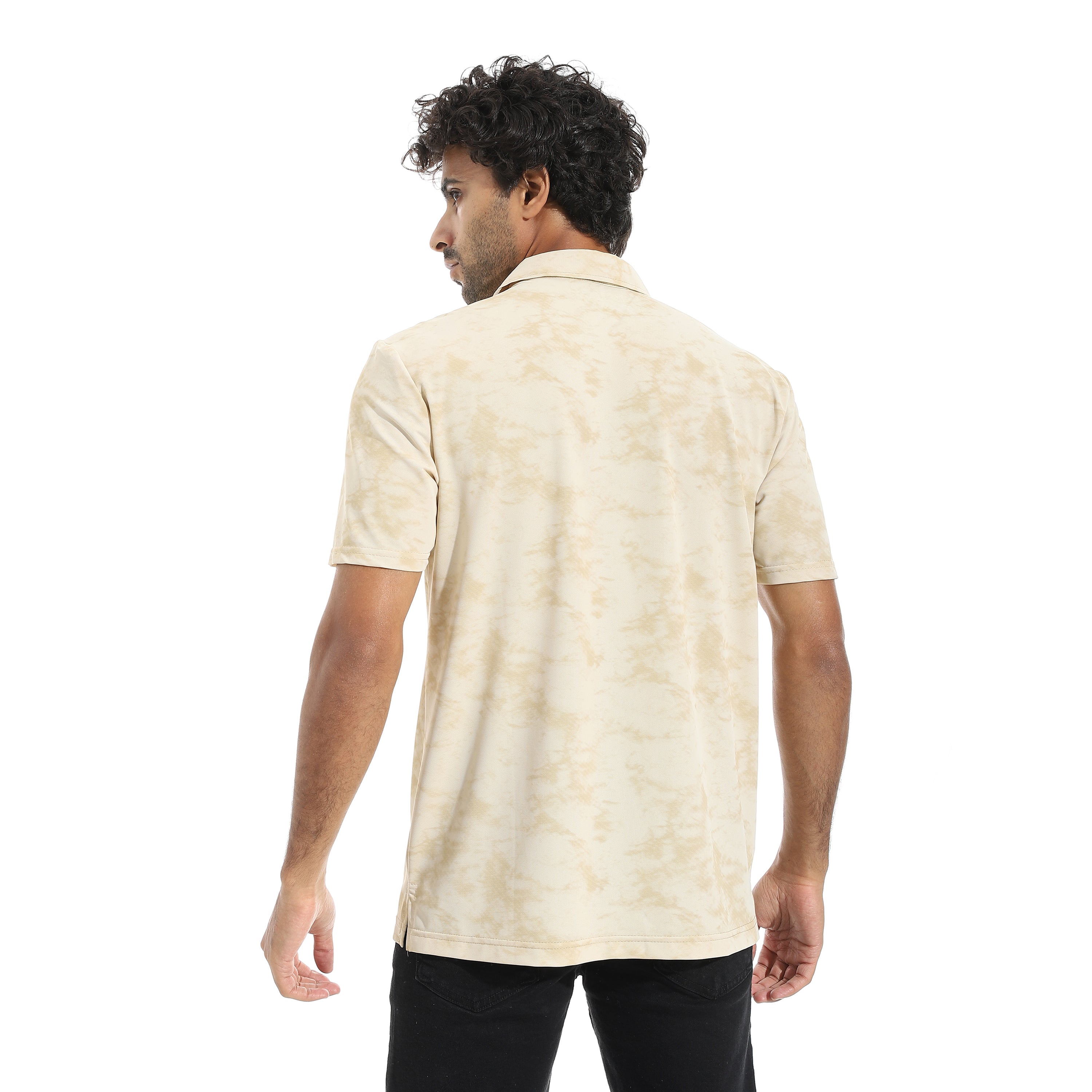 ACTIV MEN'S O POLO SHIRT - BEIGE