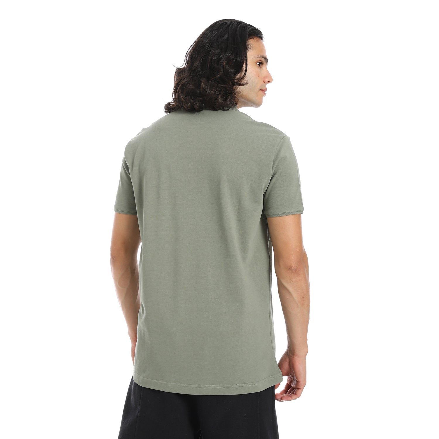 ACTIV MEN'S POLO SHIRT - D.OLIVE