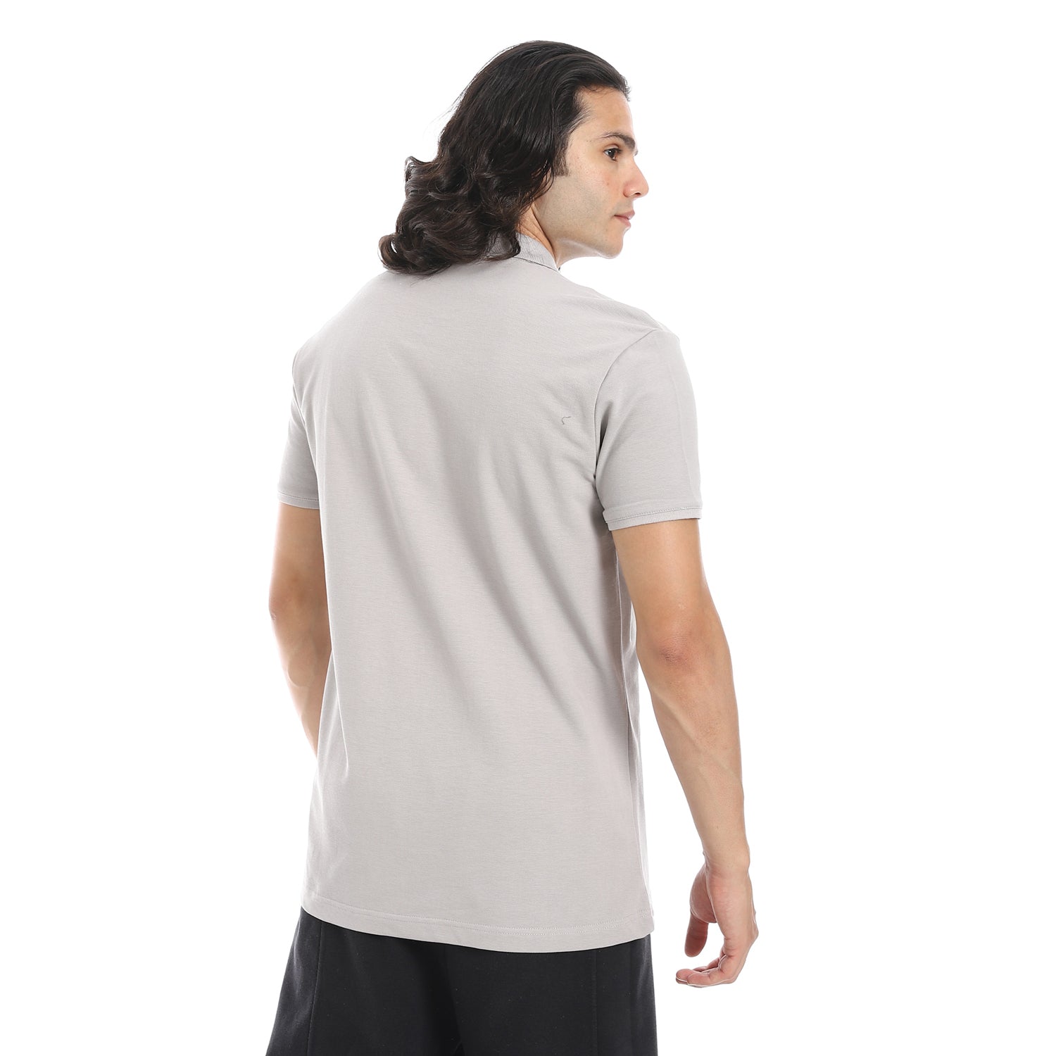 ACTIV MEN'S POLO SHIRT - SILVER