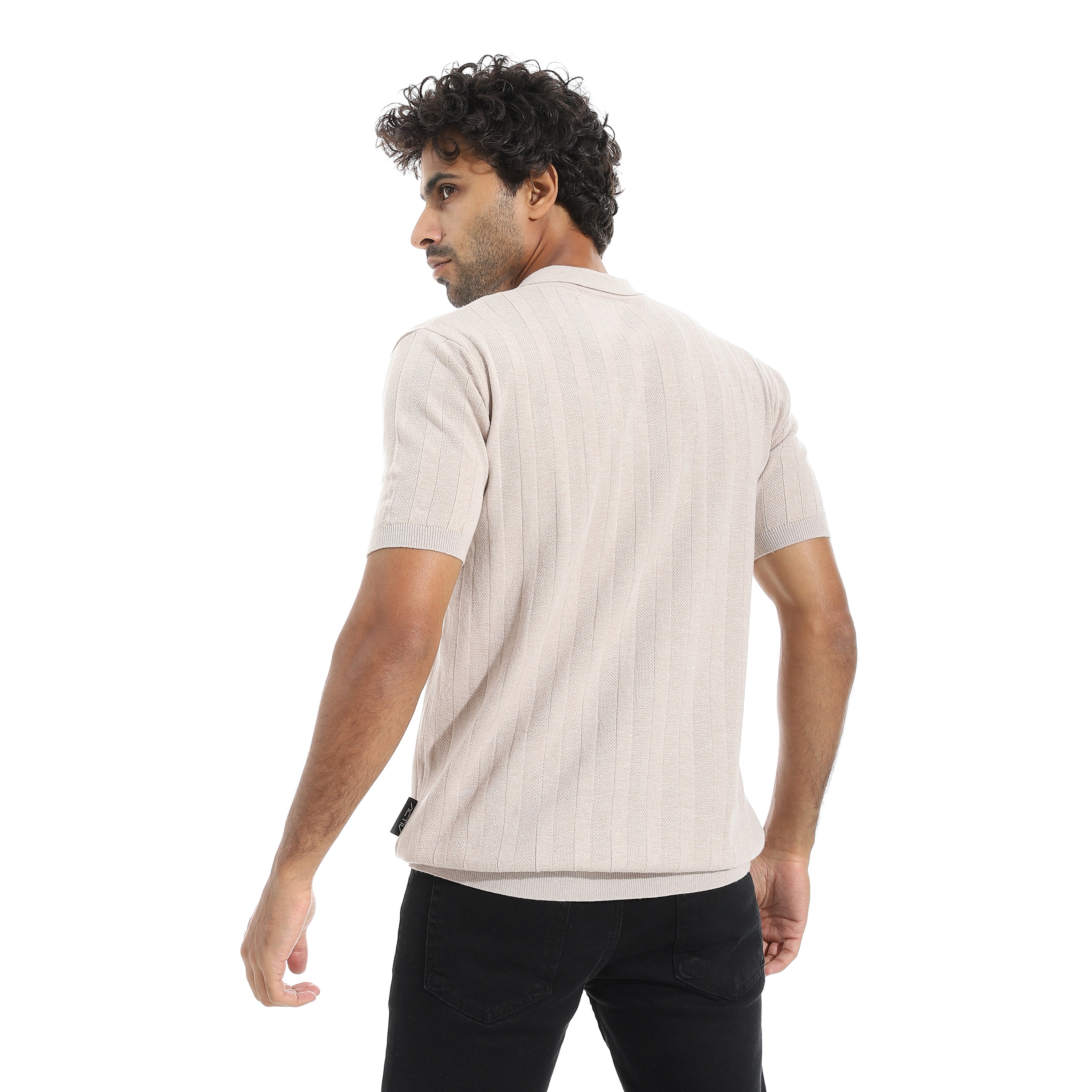 ACTIV MEN'S POLO SHIRT - BEIGE