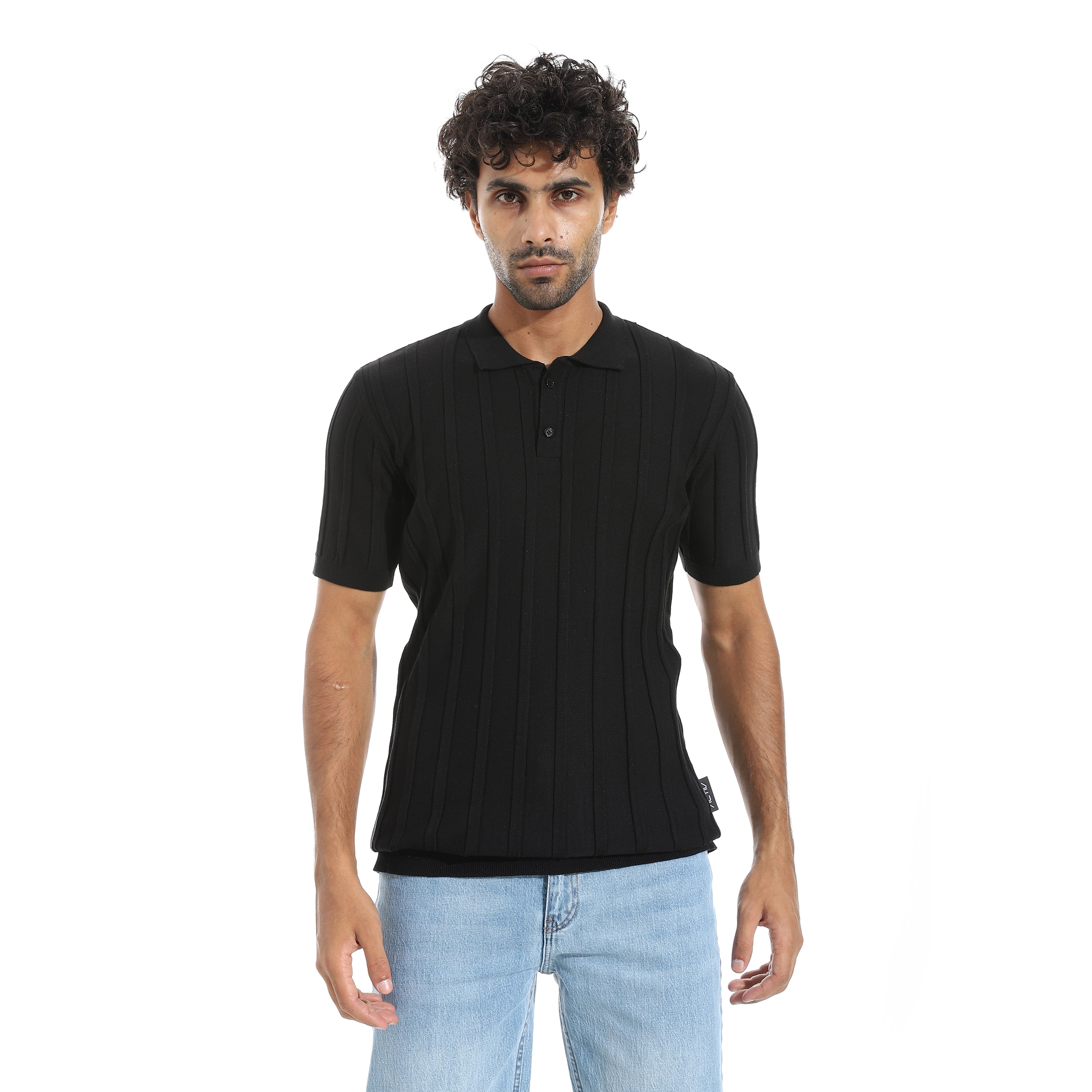 ACTIV MEN'S POLO SHIRT - BLACK