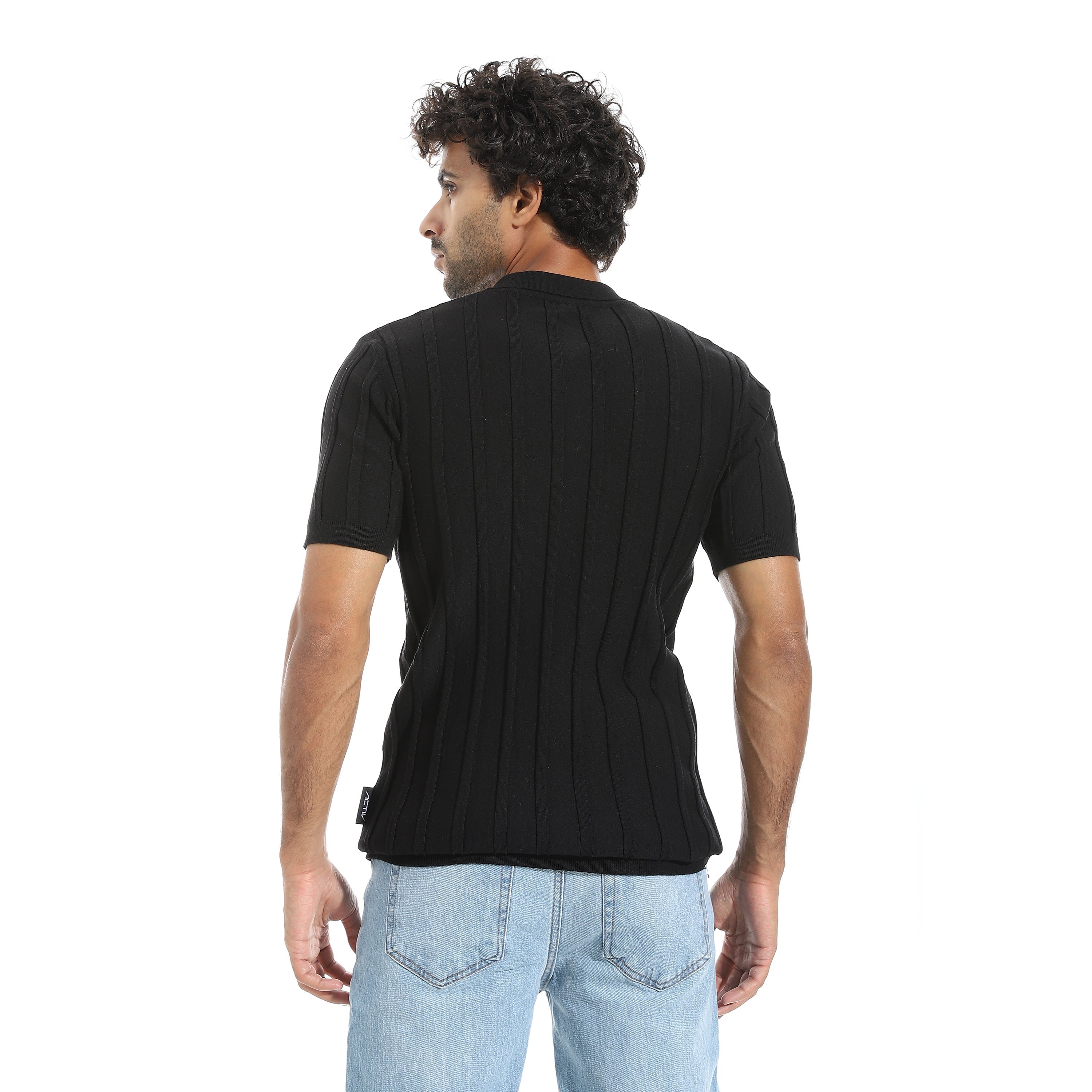ACTIV MEN'S POLO SHIRT - BLACK