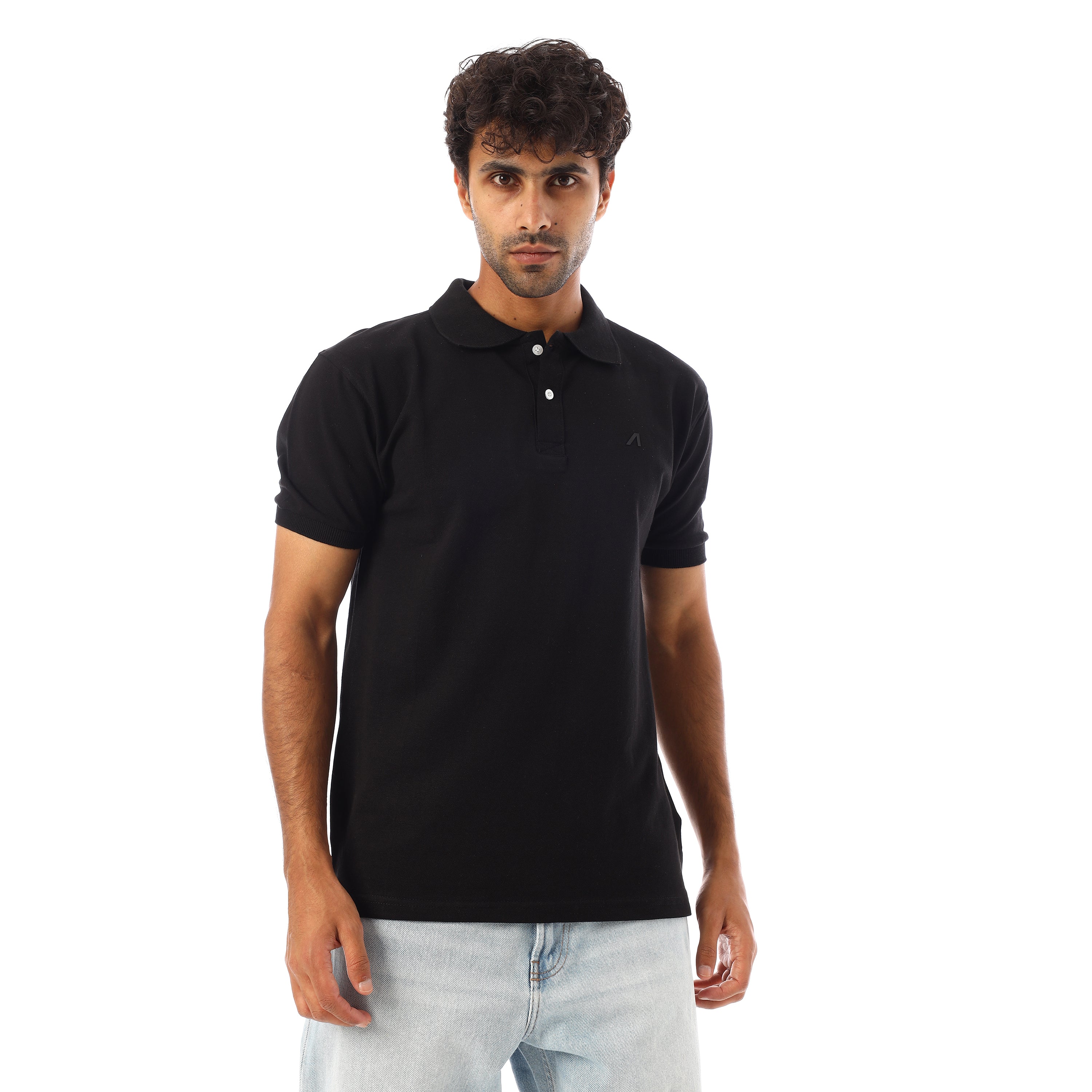 ACTIV MEN'S POLO SHIRT - BLACK
