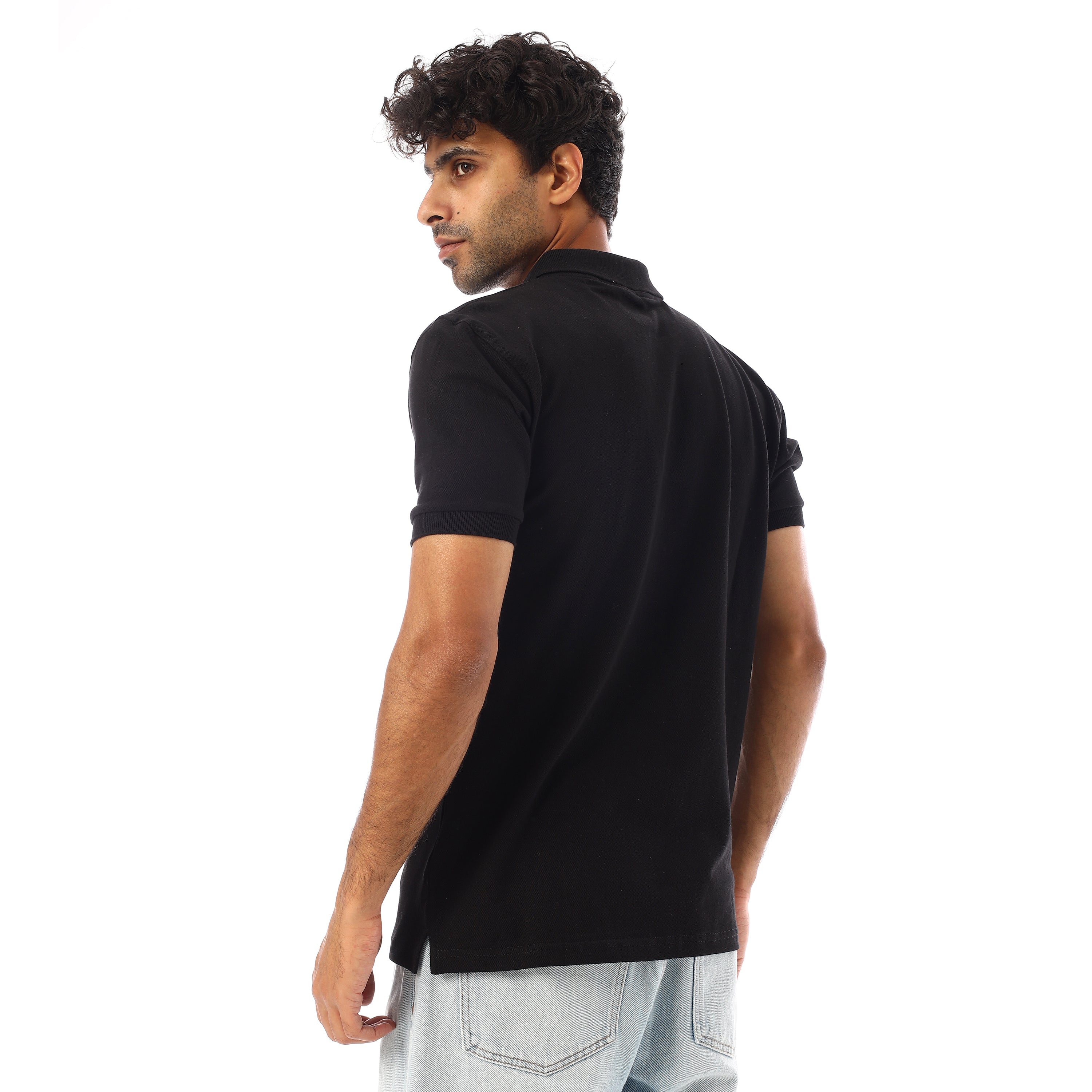 ACTIV MEN'S POLO SHIRT - BLACK