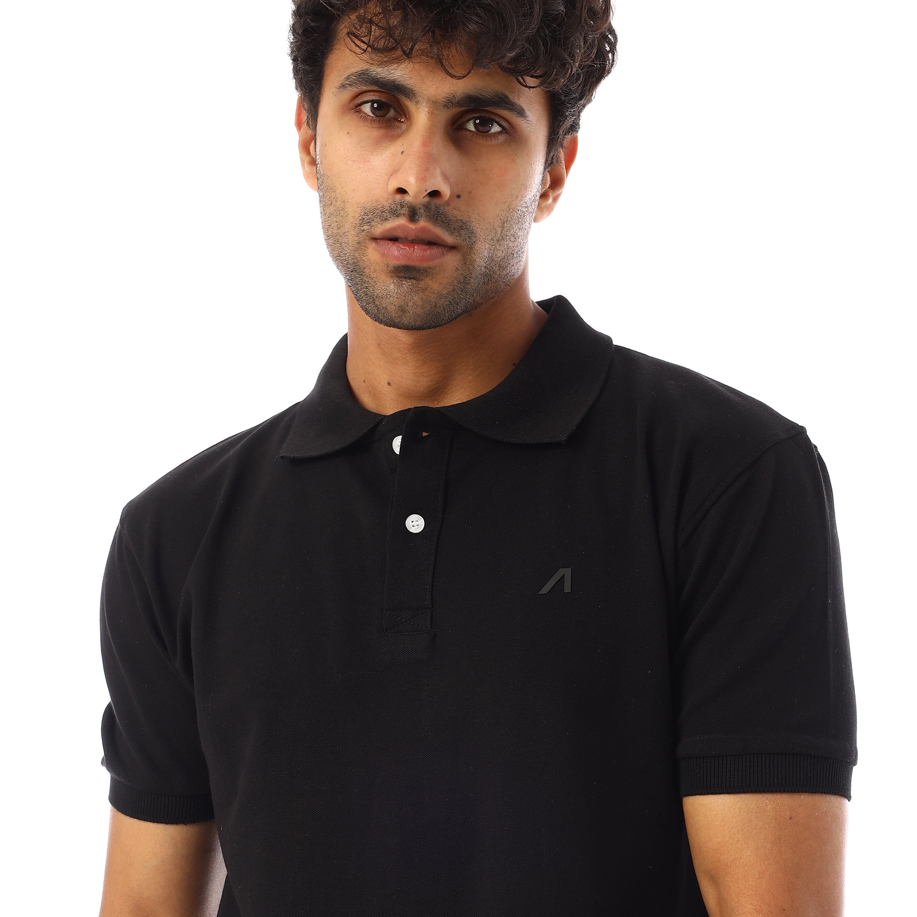 ACTIV MEN'S POLO SHIRT - BLACK
