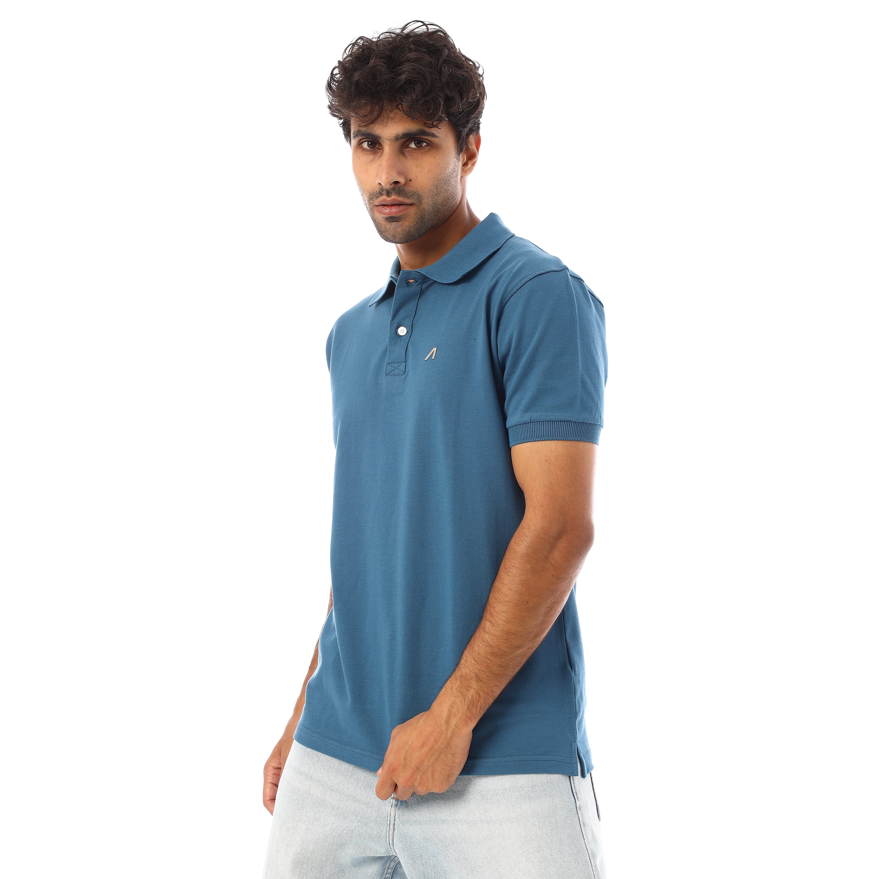 ACTIV MEN'S POLO SHIRT - PETROL