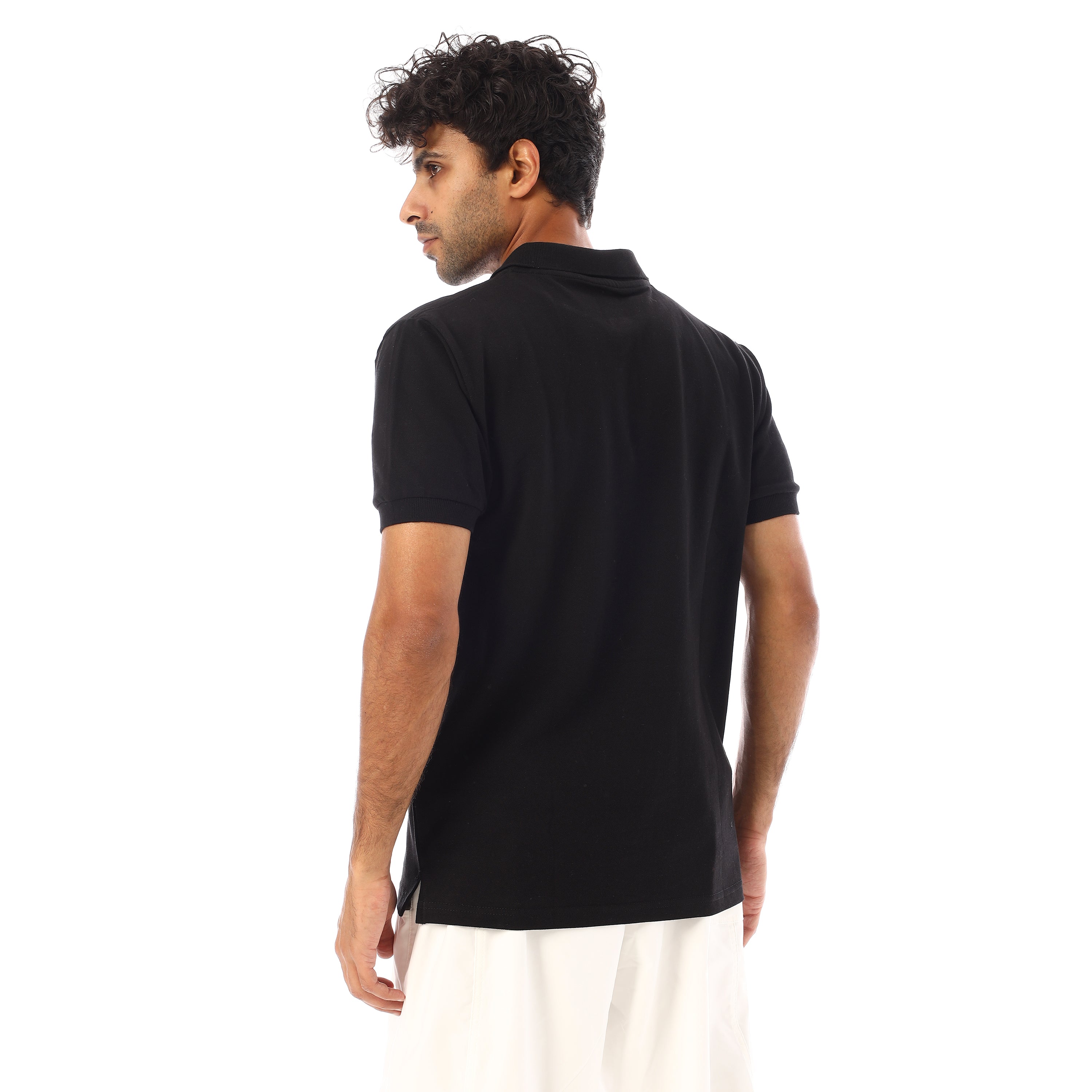 ACTIV MEN'S POLO SHIRT - BLACK