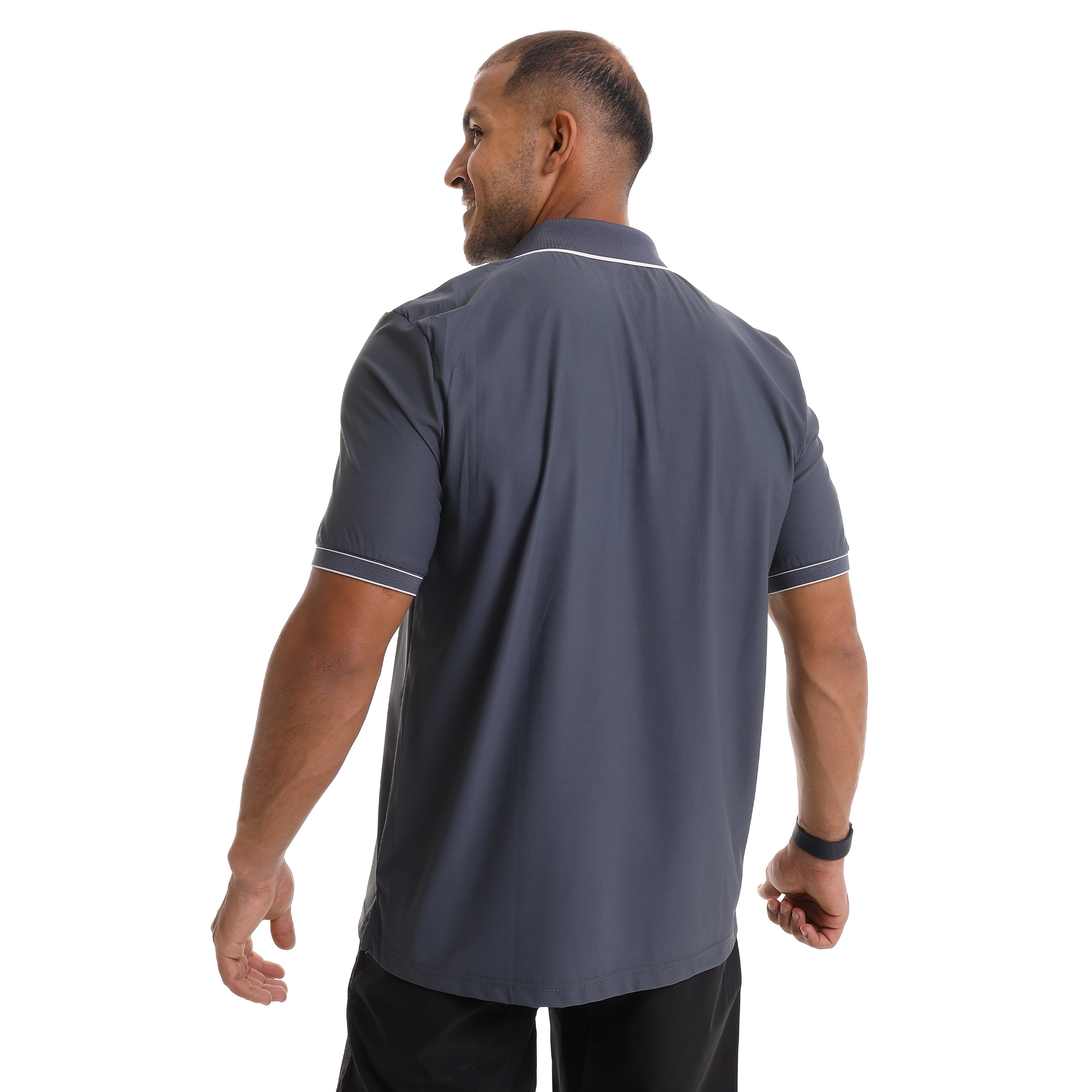 ACTIV MEN'S POLO-SHIRT - D.GREY