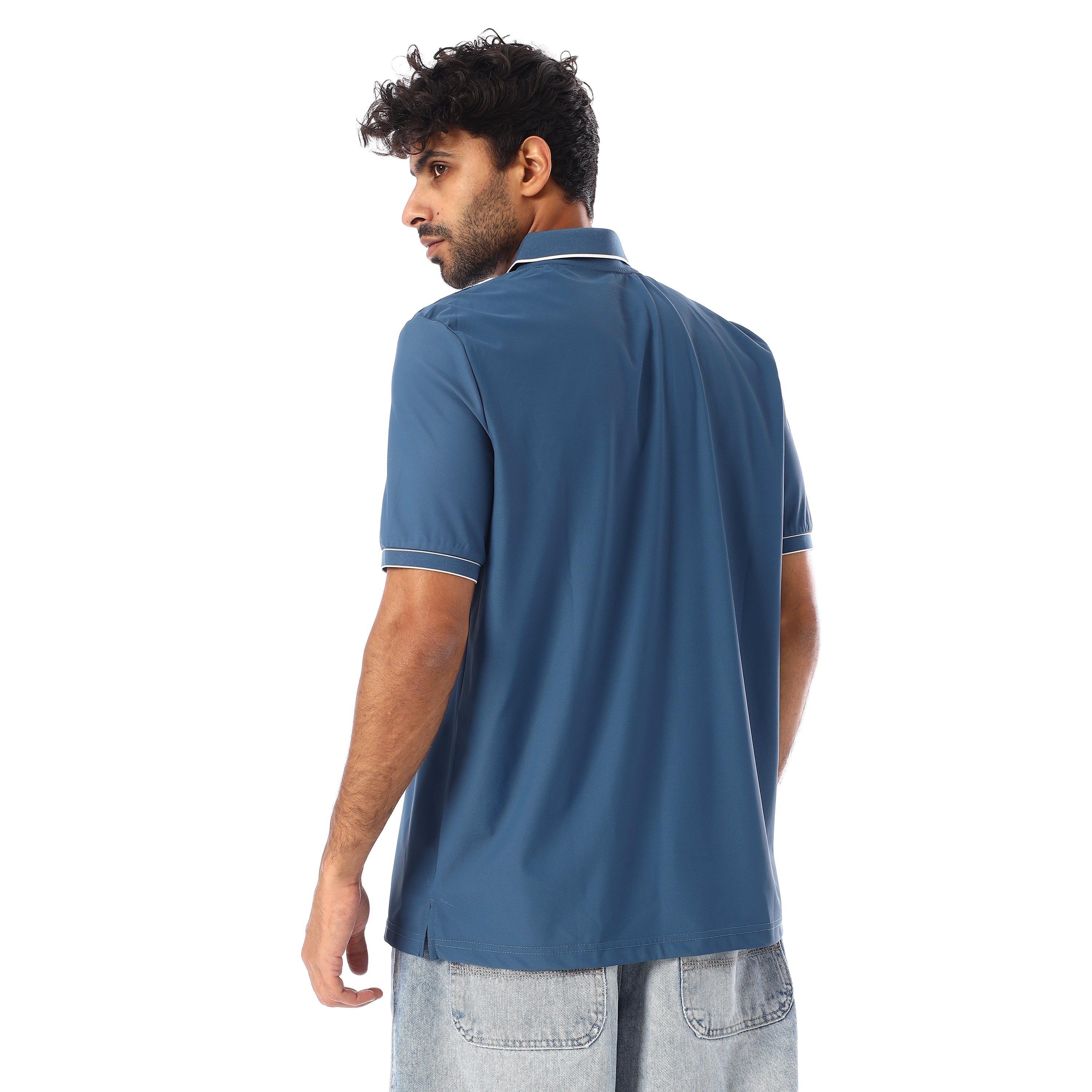 ACTIV MEN'S POLO-SHIRT - BLUE