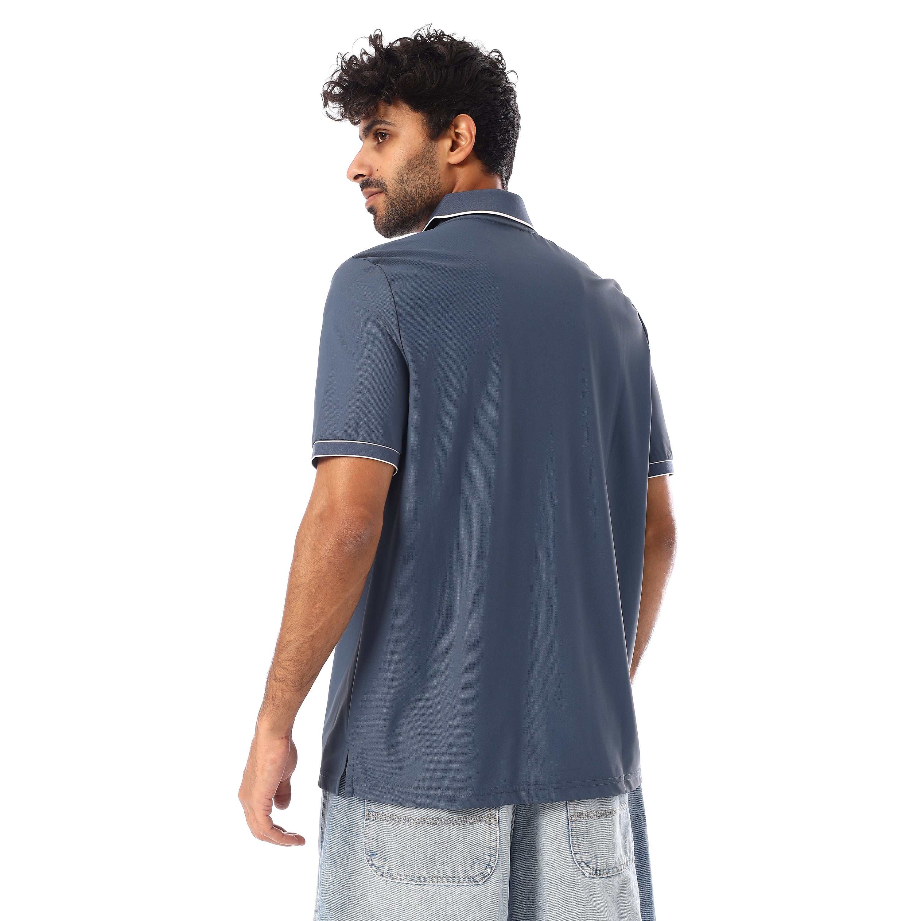 ACTIV MEN'S POLO-SHIRT - PETROL